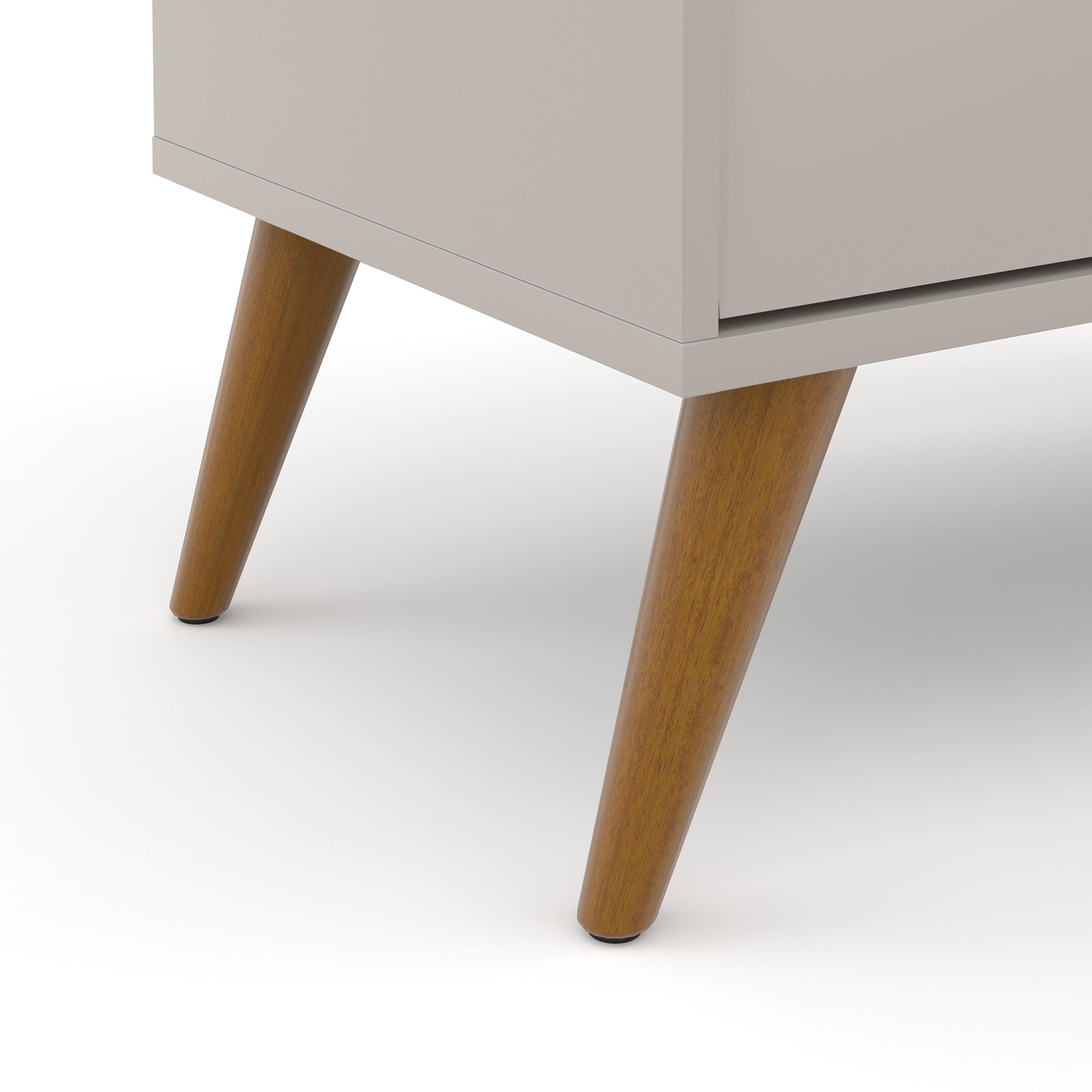 Cômoda Infantil Branco Soft com Porta Gold Eco Wood