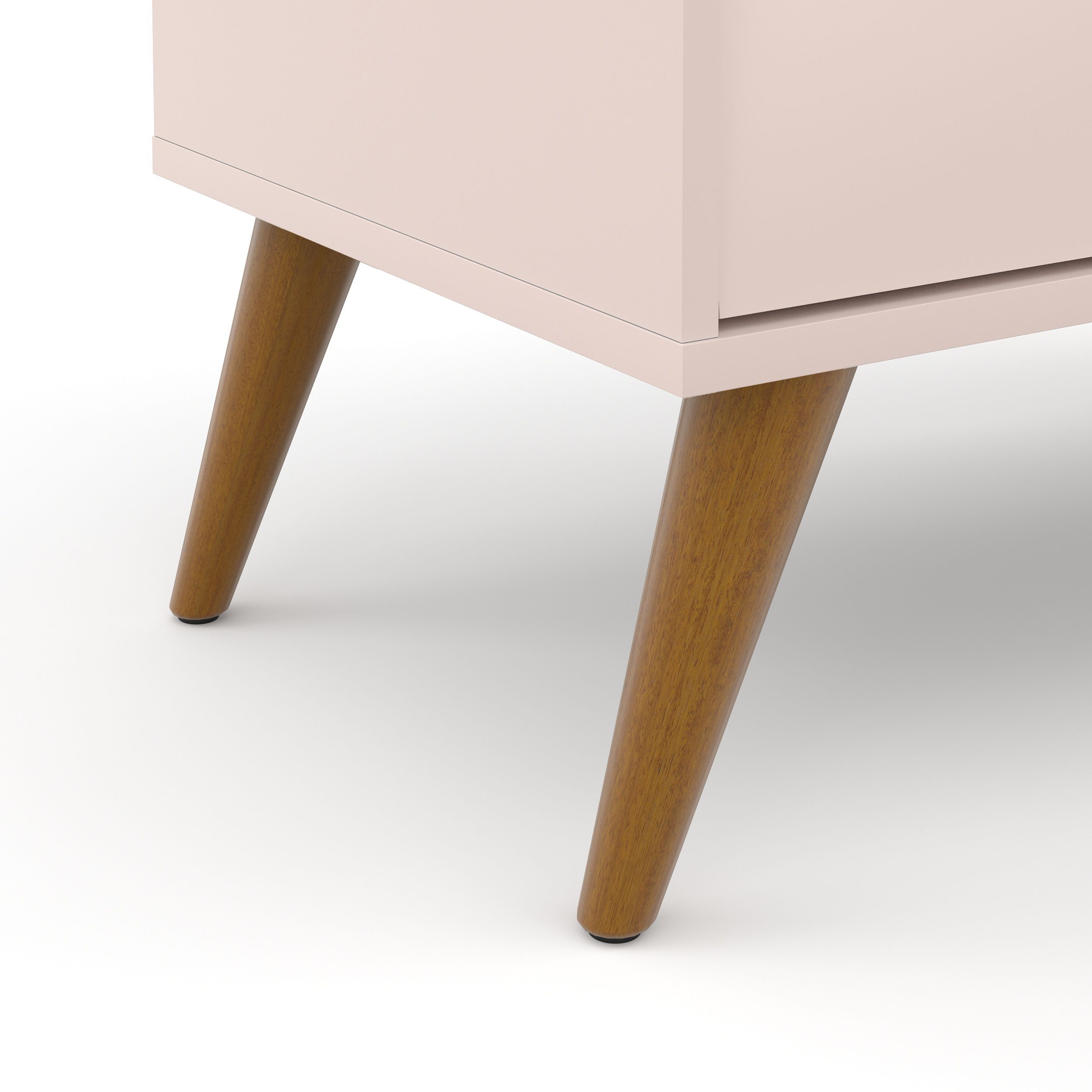 Cômoda Infantil Branco Soft com Porta Gold Eco Wood