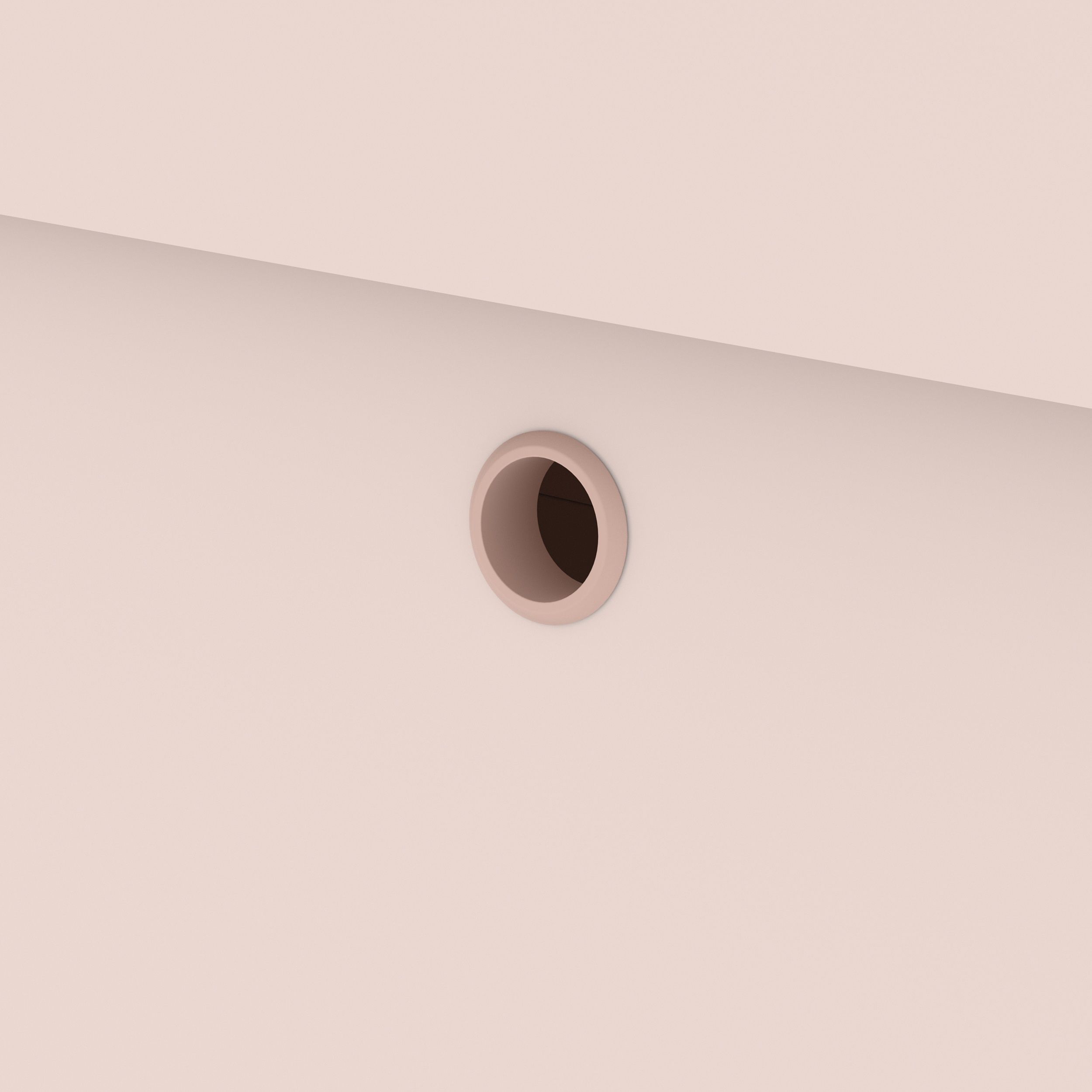 Cômoda Infantil Branco Soft com Porta Gold Eco Wood