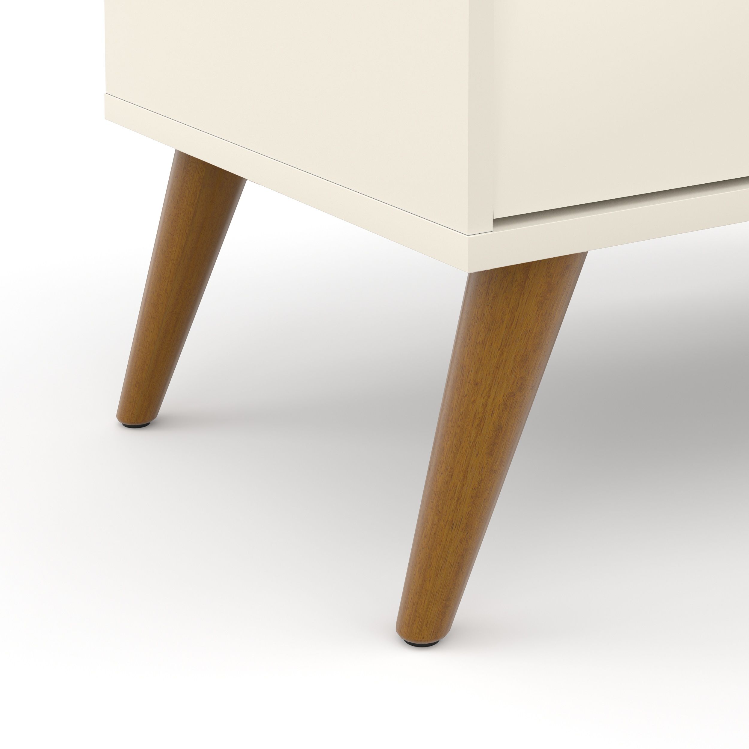 Cômoda Infantil Branco Soft com Porta Gold Eco Wood