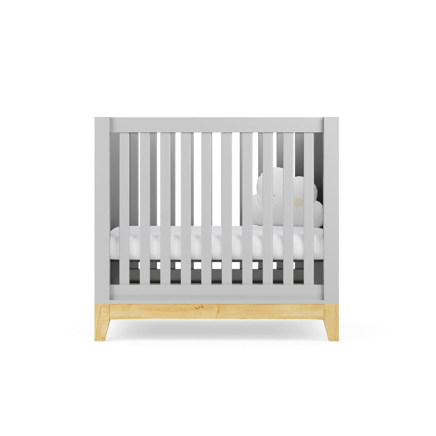 Berço Nacional Branco Retrô Amor Perfeito — vista alternativa