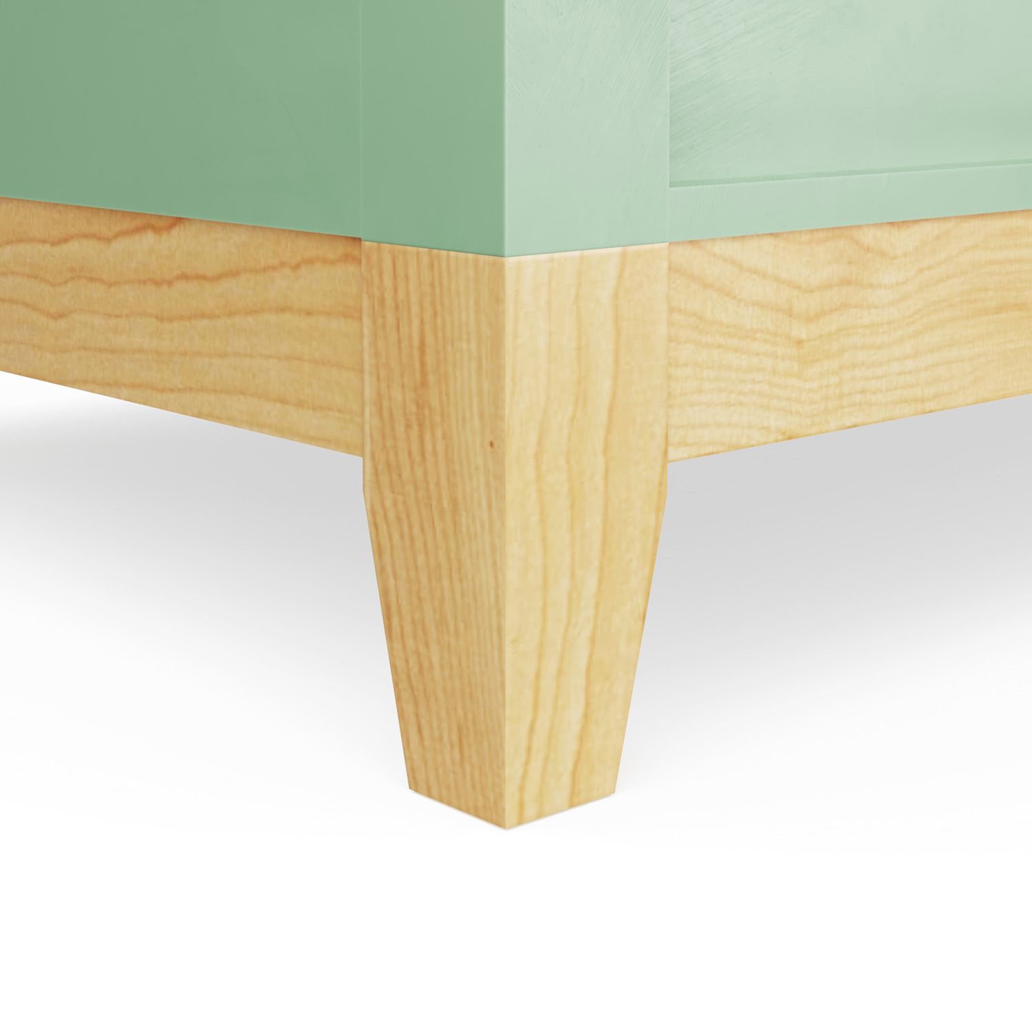 Berço Nacional Branco Retrô Amor Perfeito