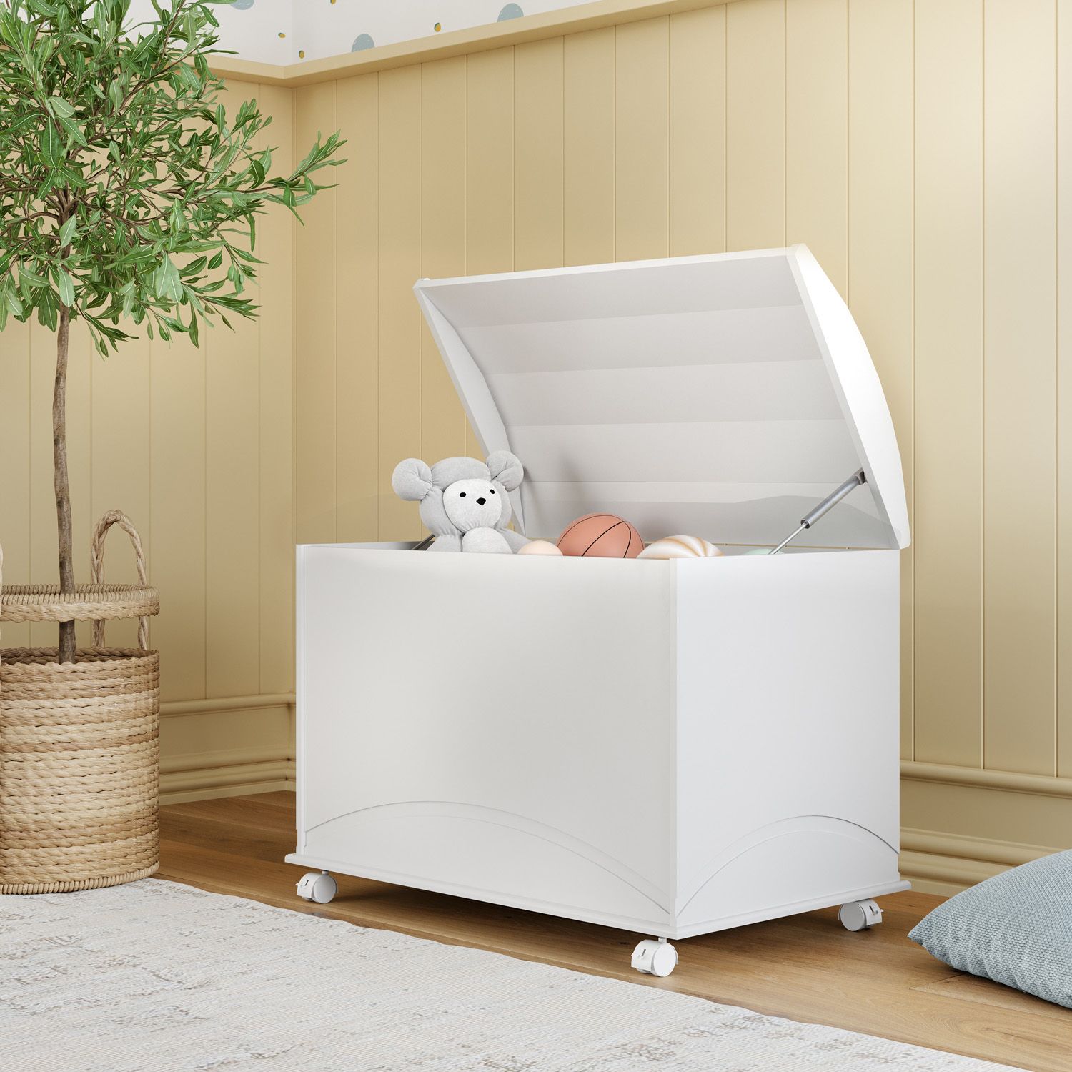 Baú Infantil Branco