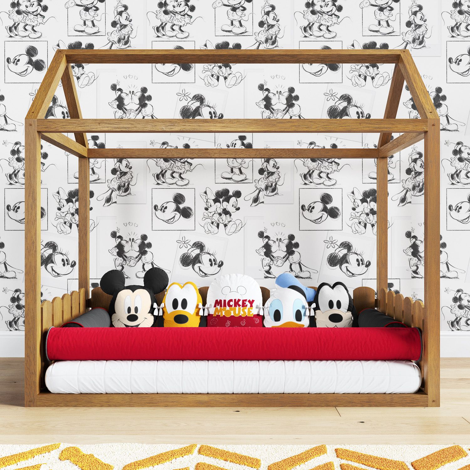 Kit Montessoriano Amiguinhos Mickey Mouse