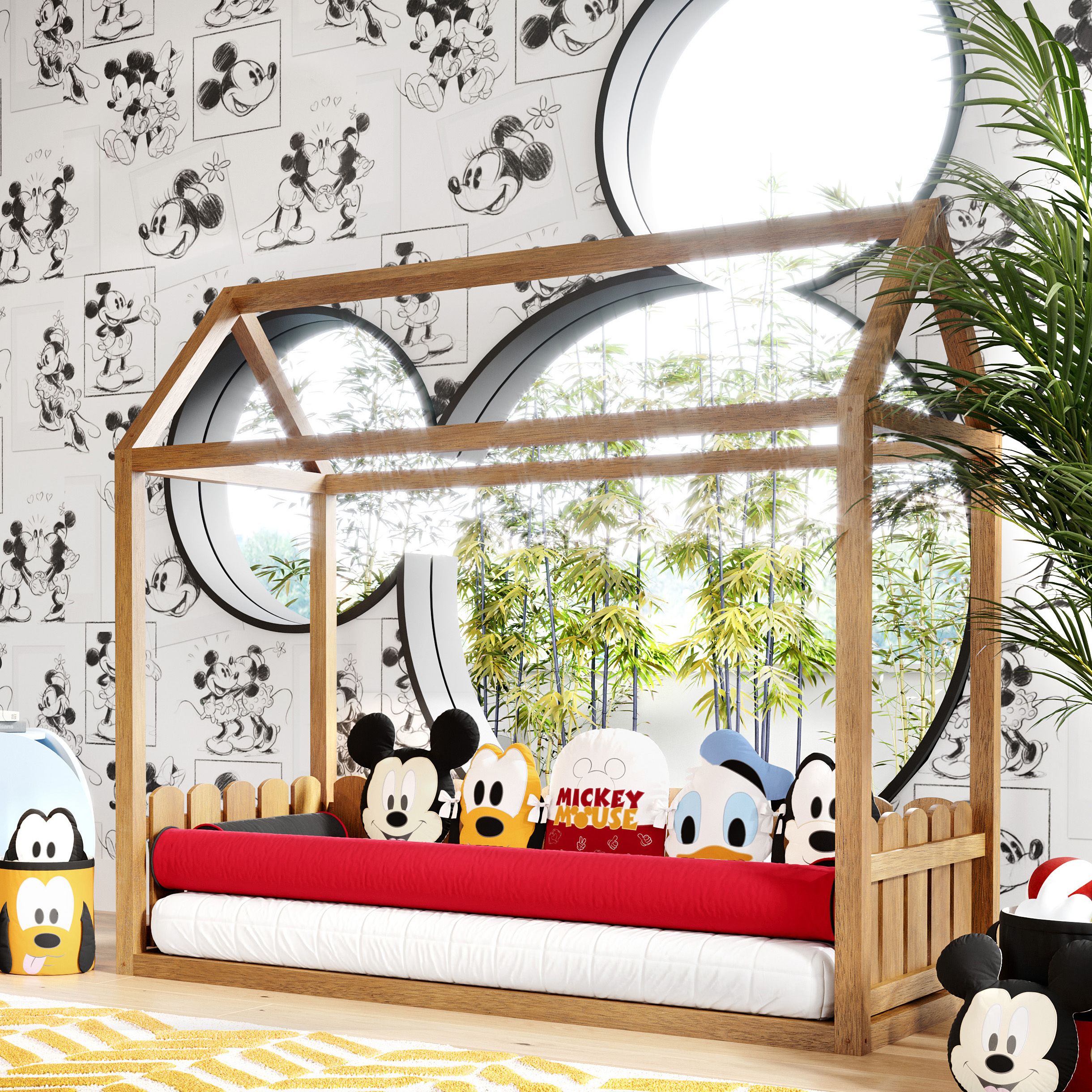 Kit Montessoriano Amiguinhos Mickey Mouse