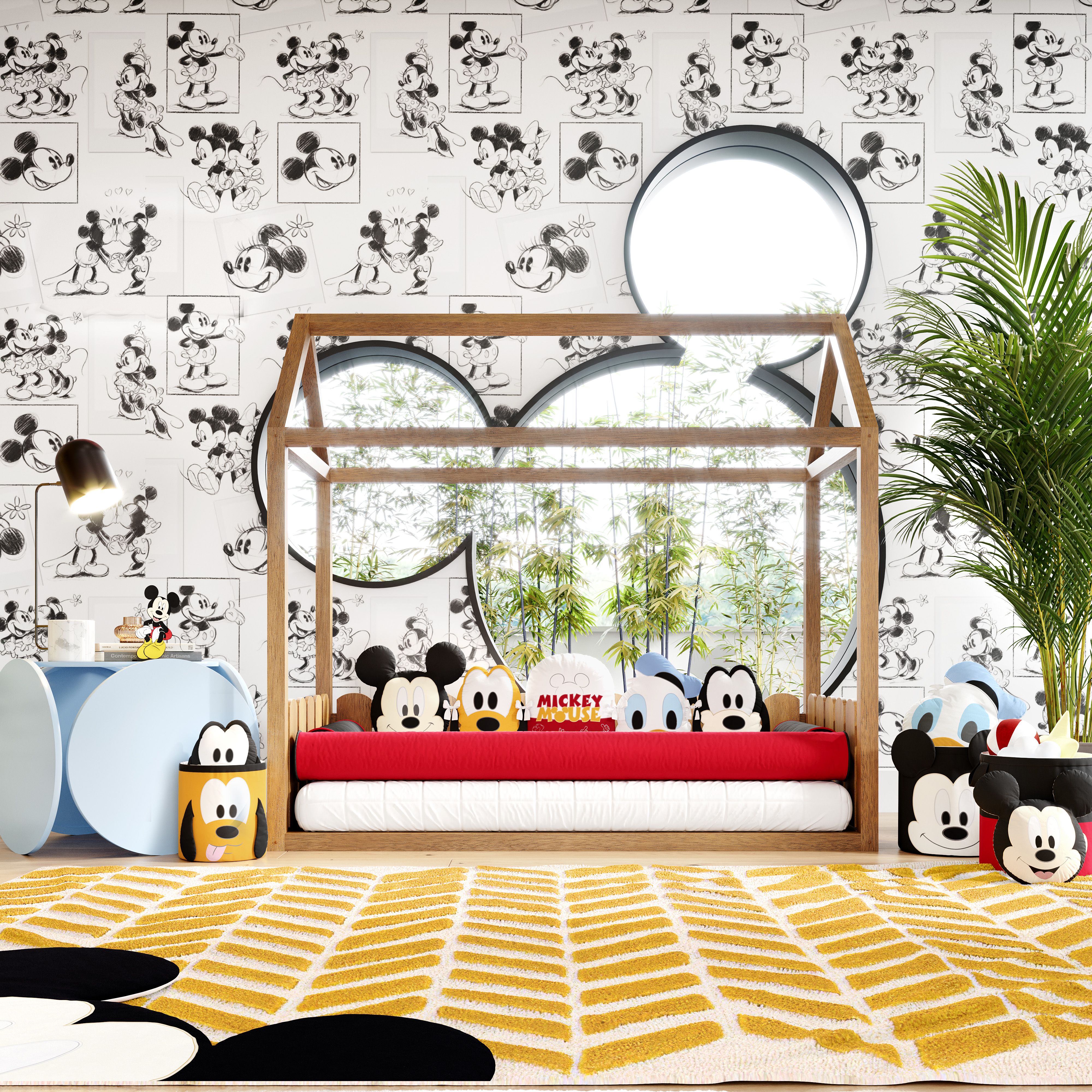 Kit Montessoriano Amiguinhos Mickey Mouse