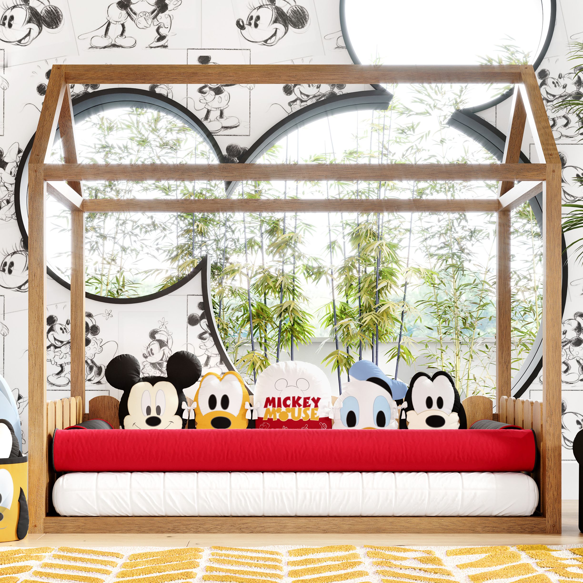 Kit Montessoriano Amiguinhos Mickey Mouse