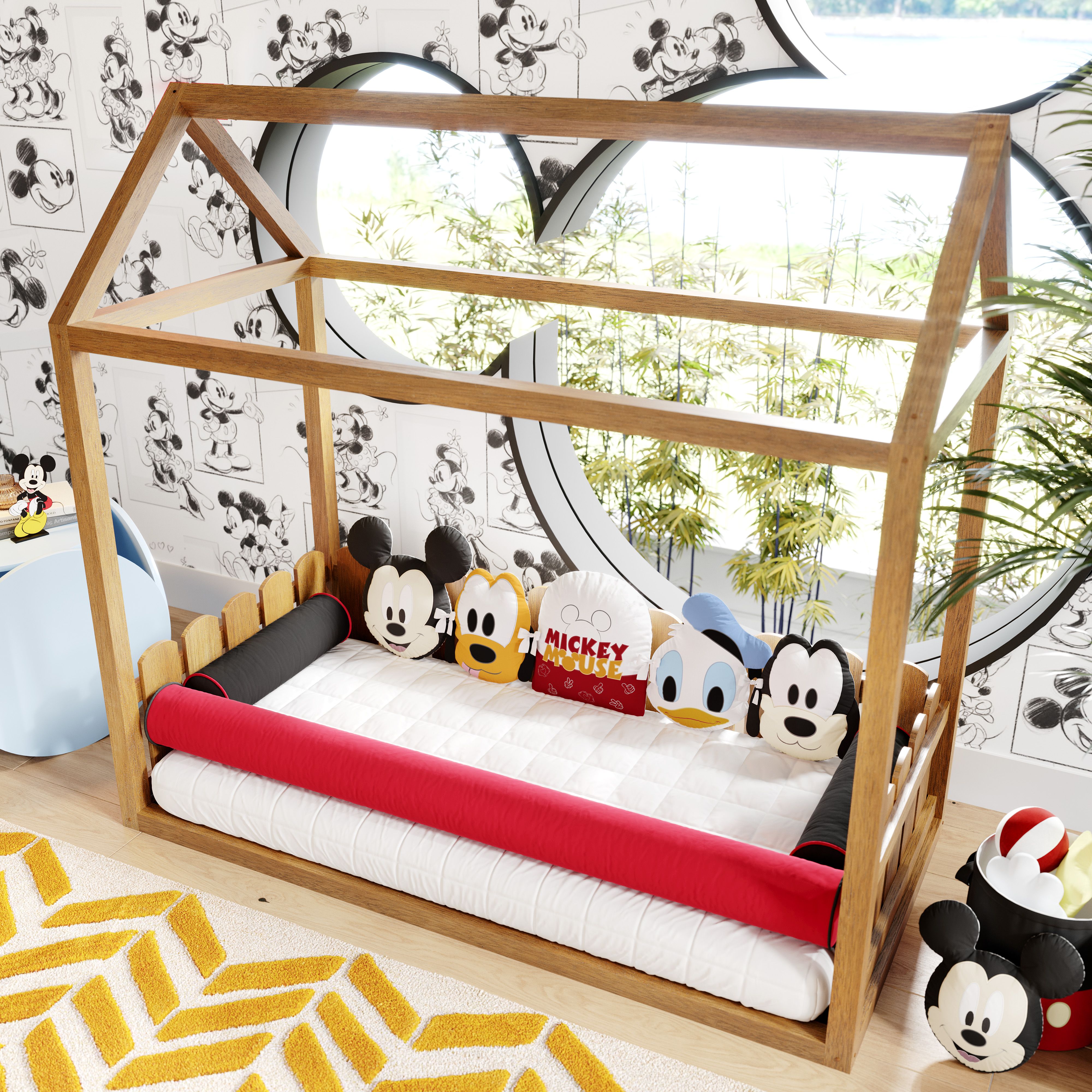 Kit Montessoriano Amiguinhos Mickey Mouse