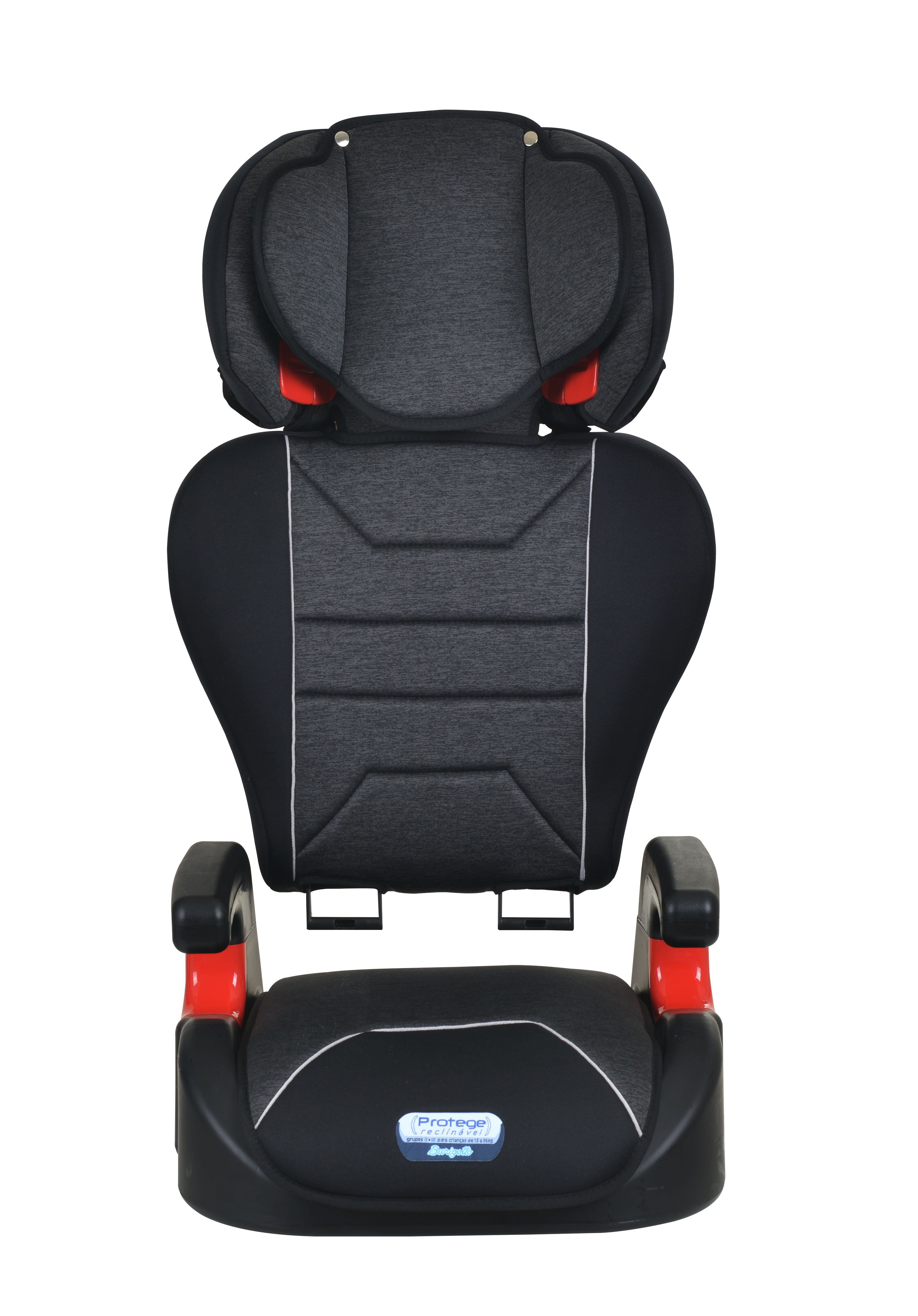 Cadeirinha de Carro Protege Reclinável Mesclado Preto