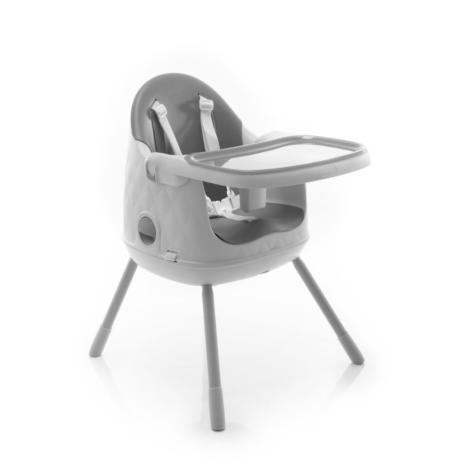 Cadeira de Alimentação 3 em 1 Jelly Cinza