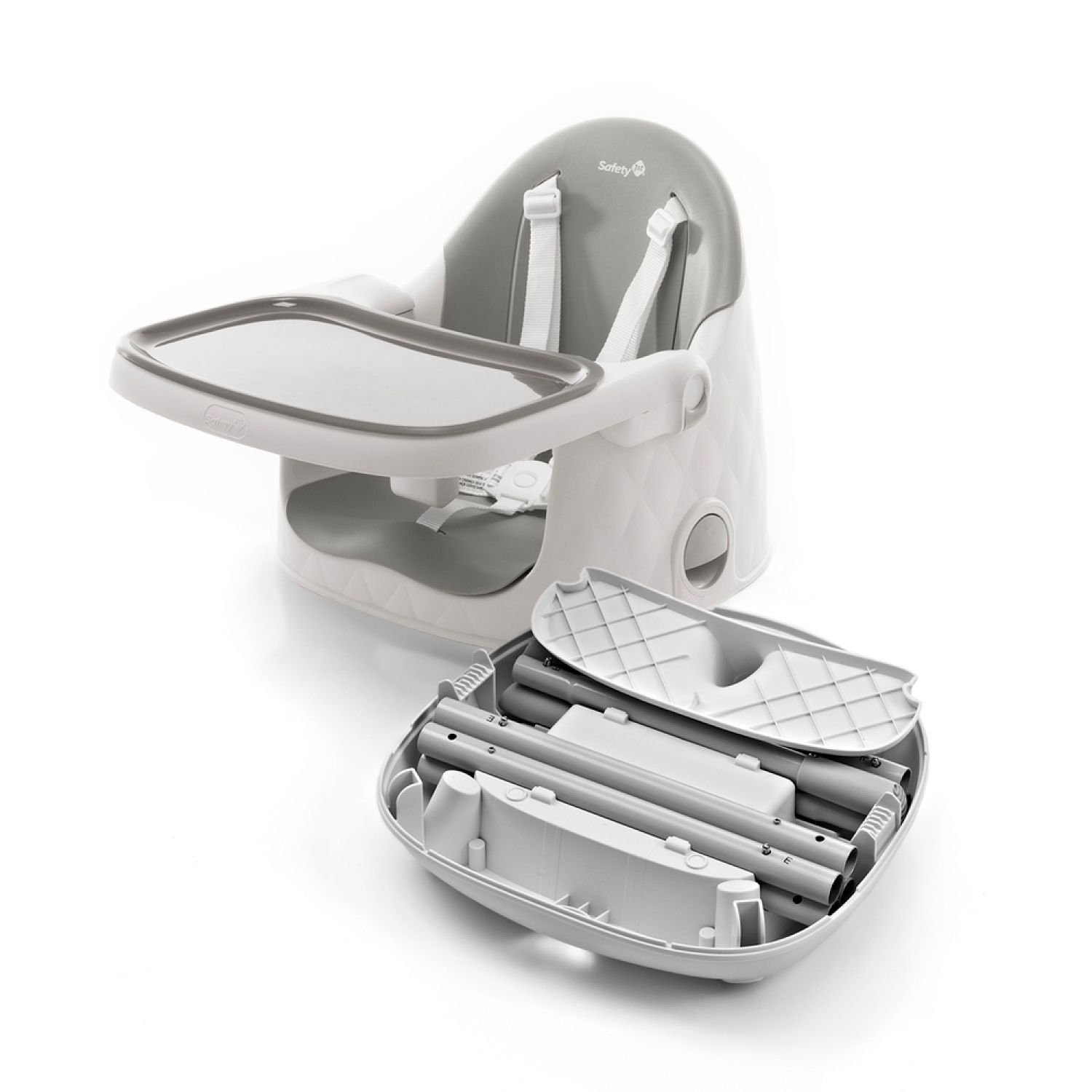 Cadeira de Alimentação 3 em 1 Jelly Cinza