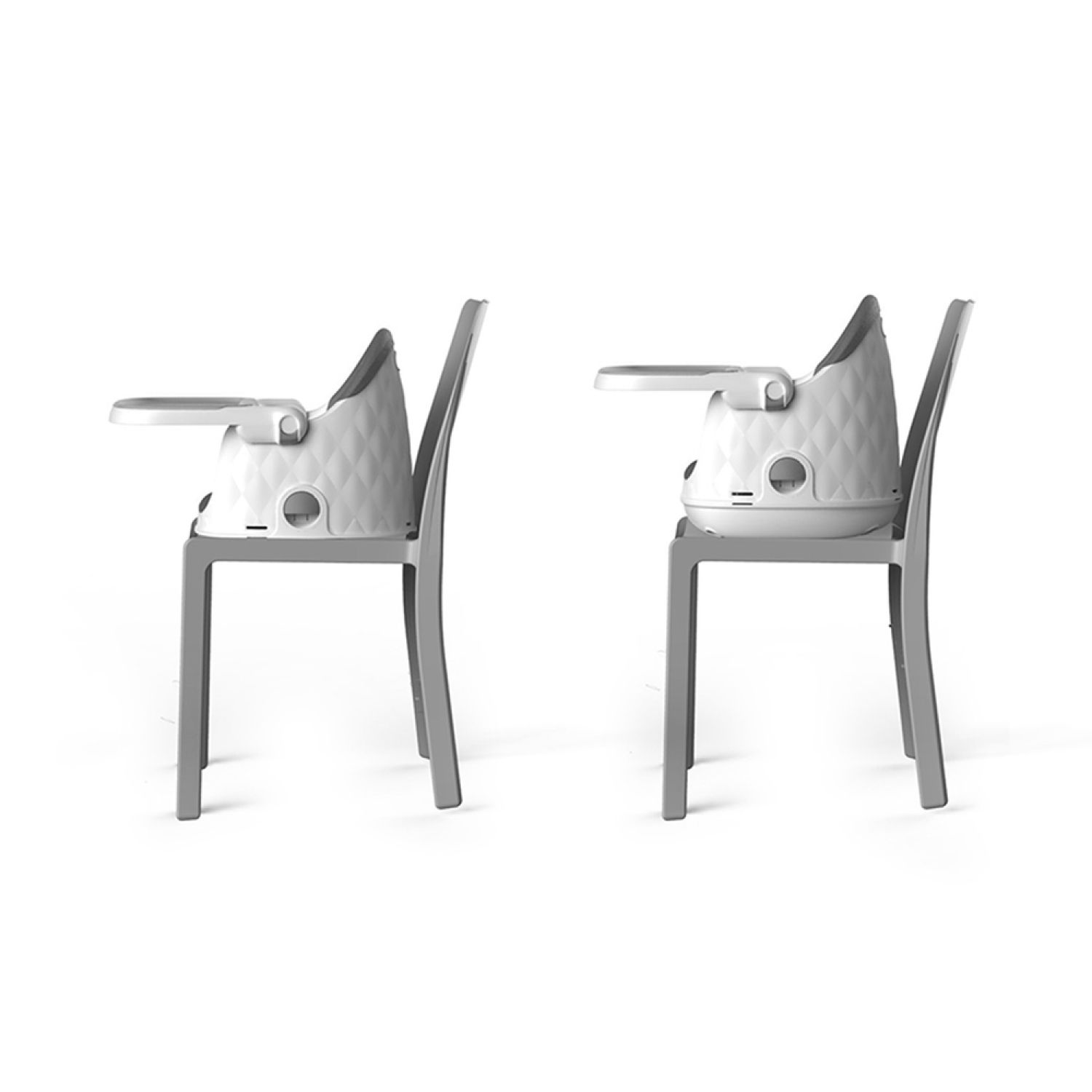 Cadeira de Alimentação 3 em 1 Jelly Cinza