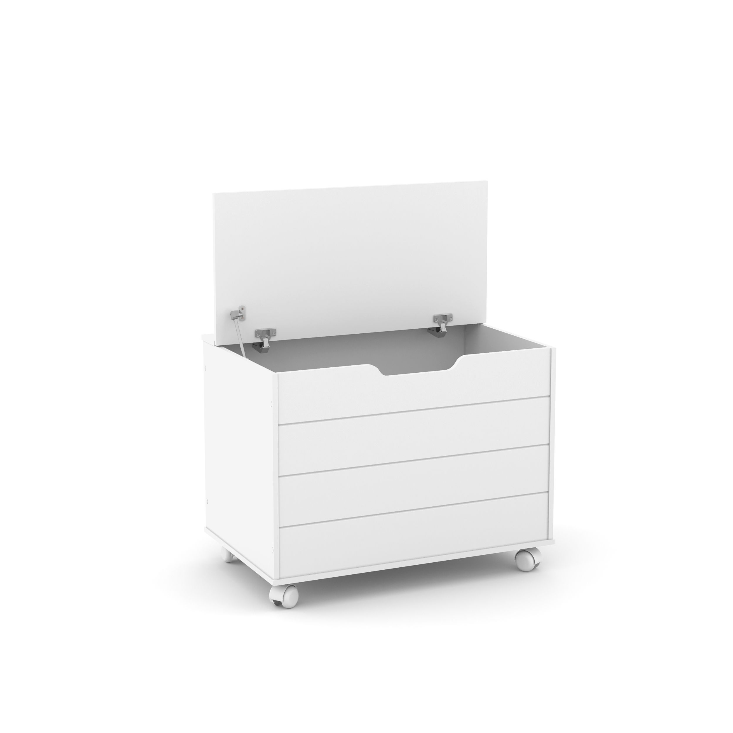 Baú Infantil Toy Branco Soft