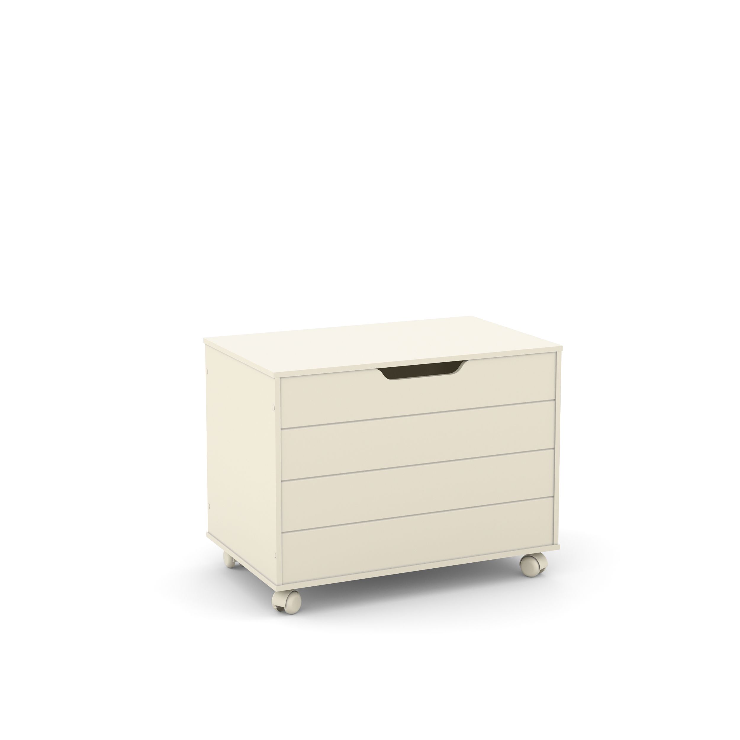 Baú Infantil Toy Branco Soft