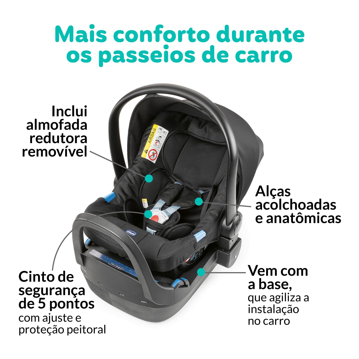 Bebê Conforto Kaily Black