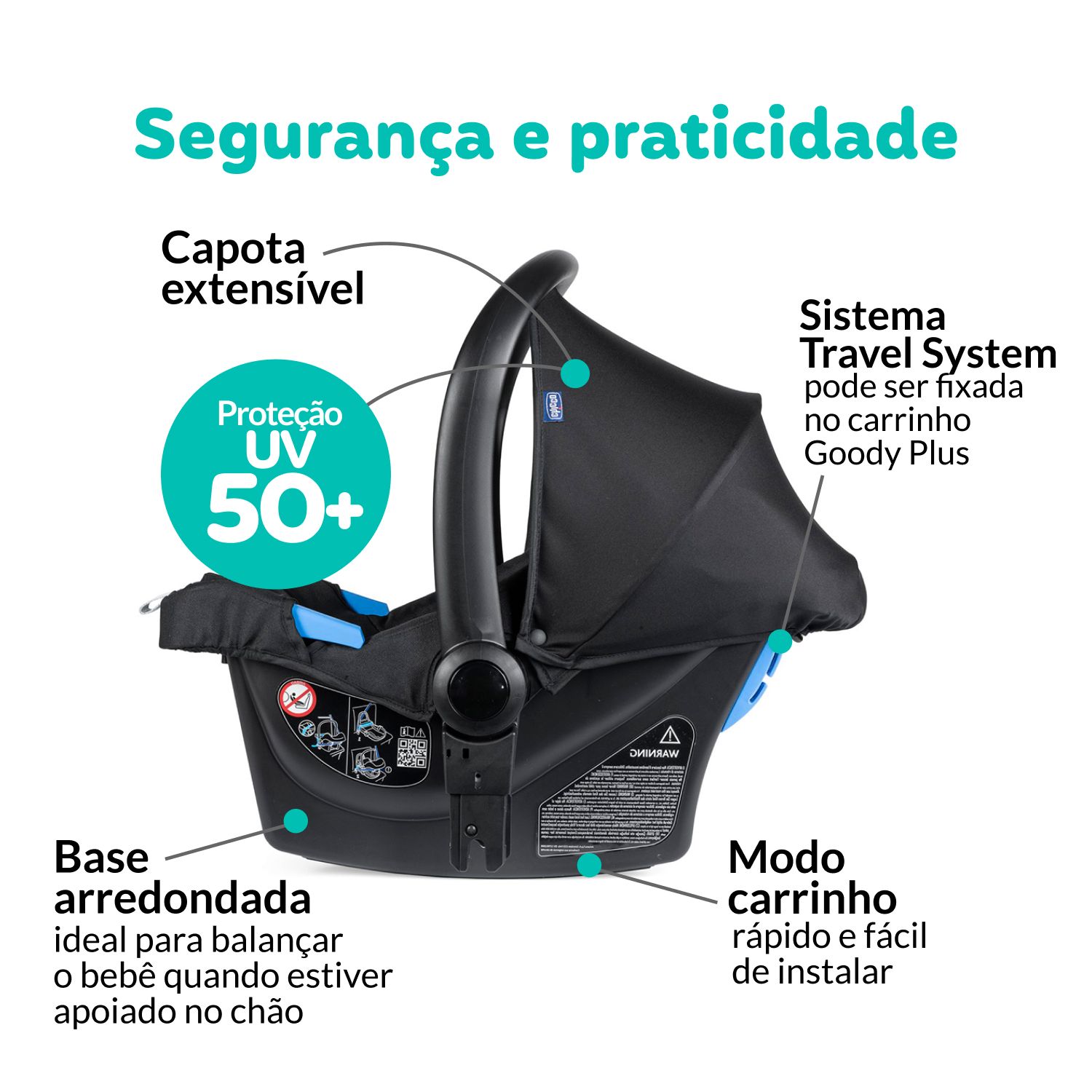 Bebê Conforto Kaily Black
