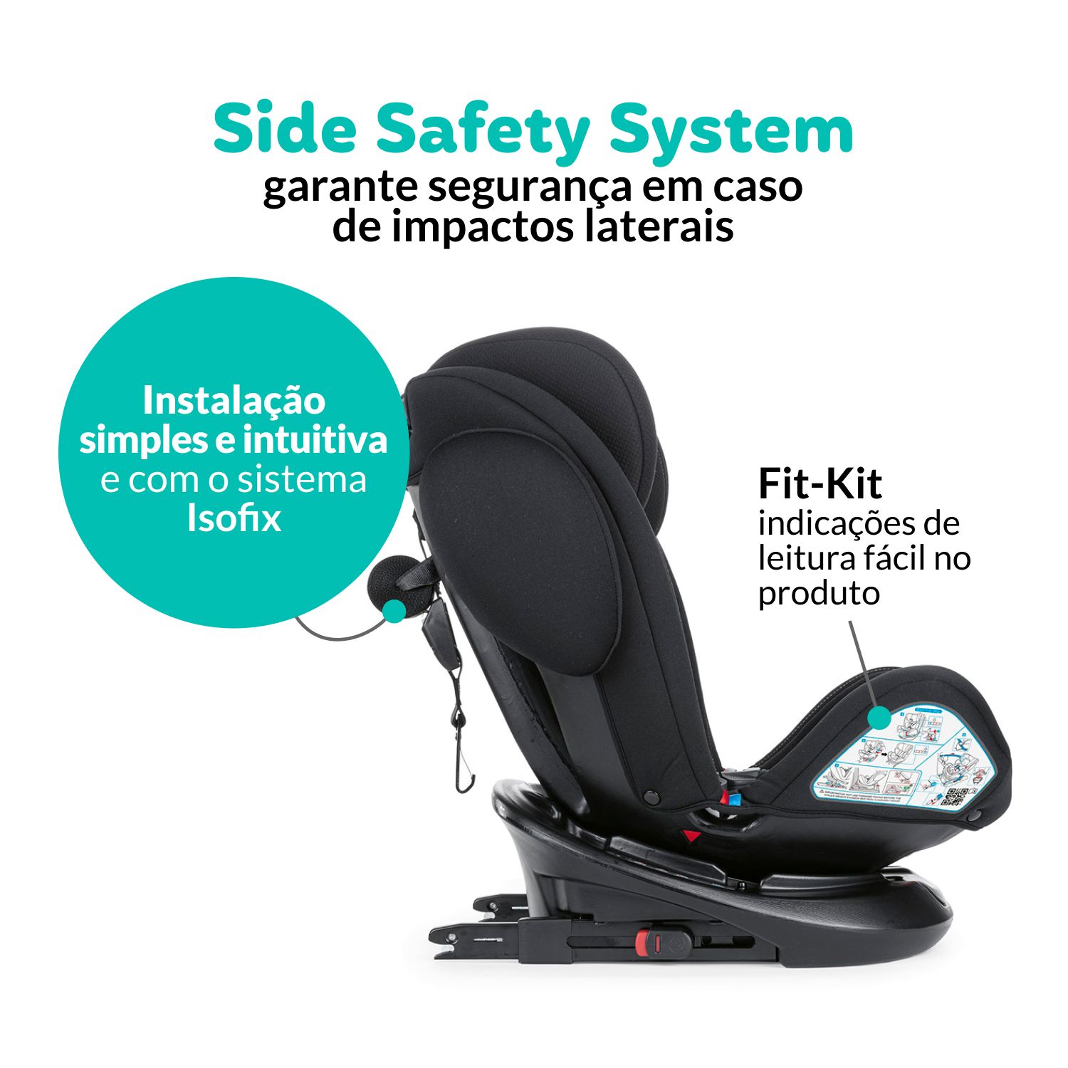 Cadeirinha de Carro Único Plus Black