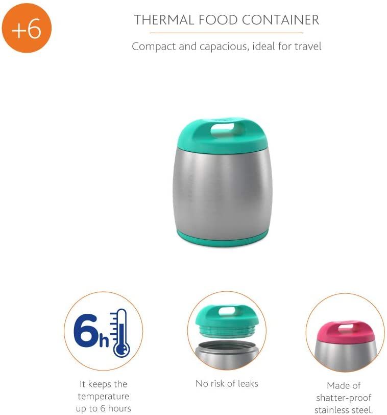 Pote Térmico Para Bebê Azul