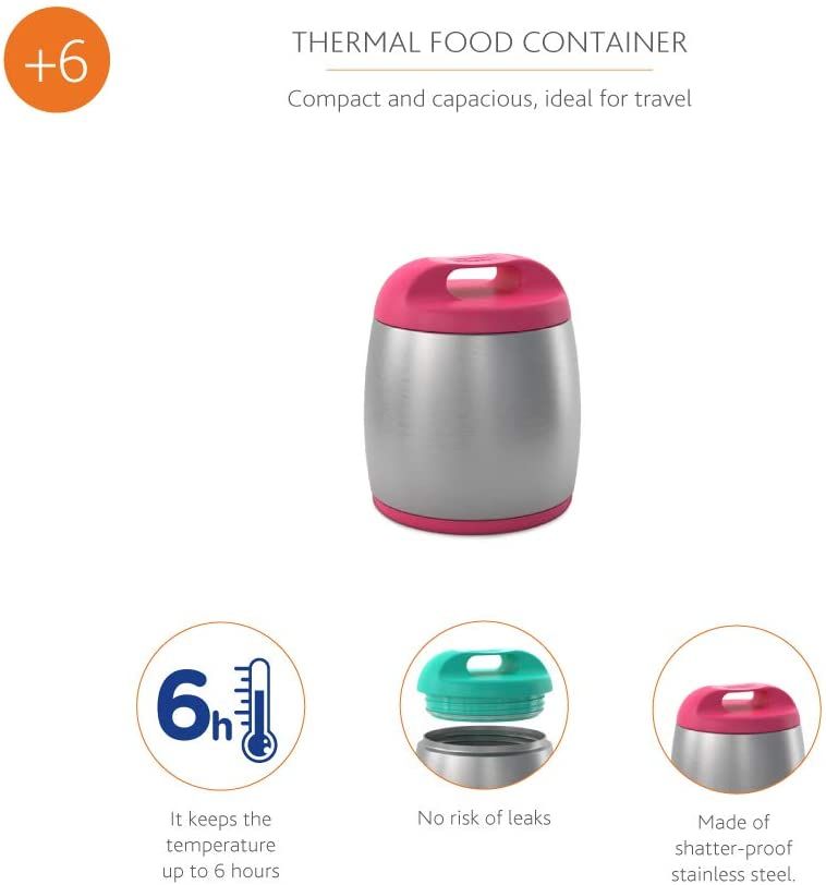 Pote Térmico Para Bebê Azul