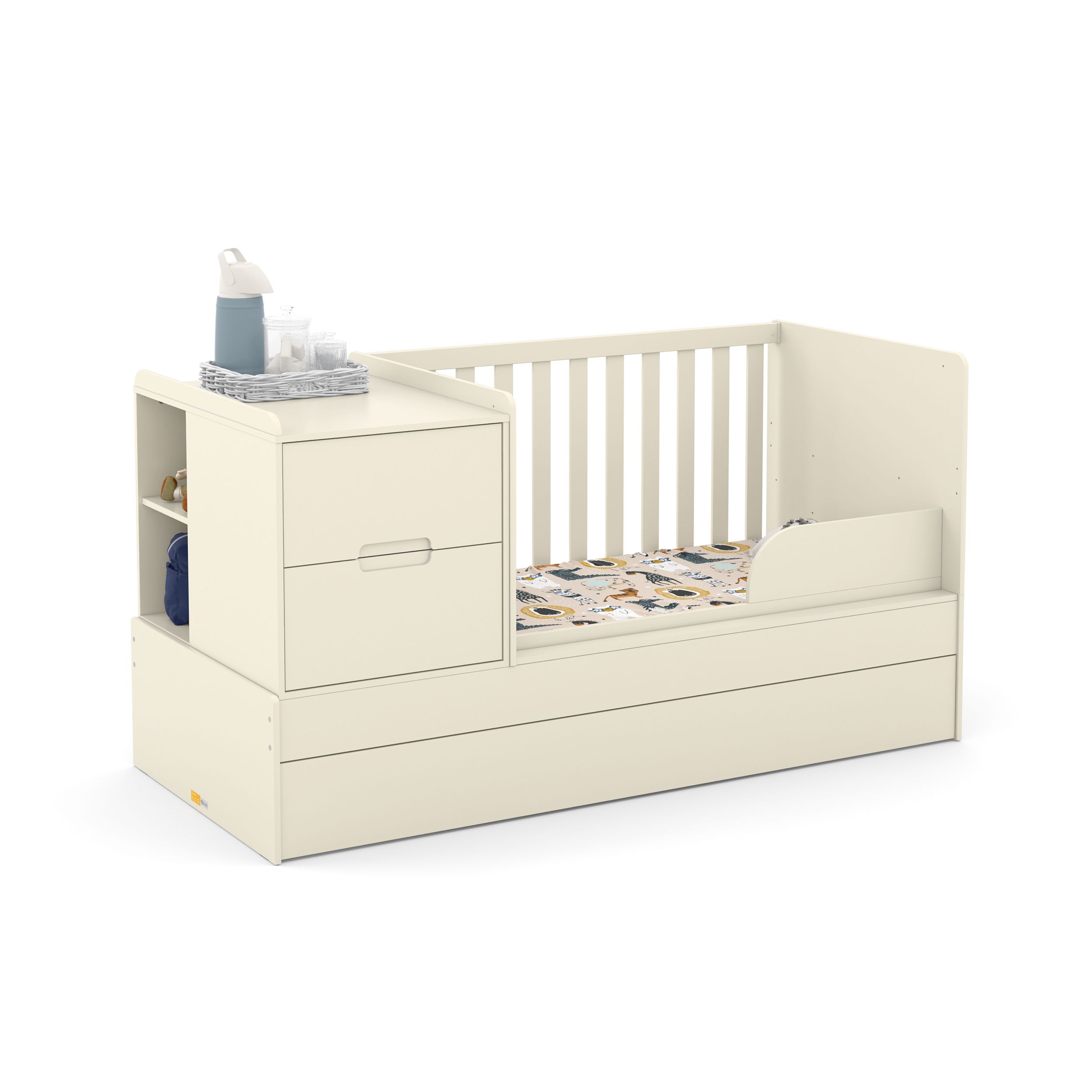 Berço com Trocador Branco Soft Formare — vista alternativa