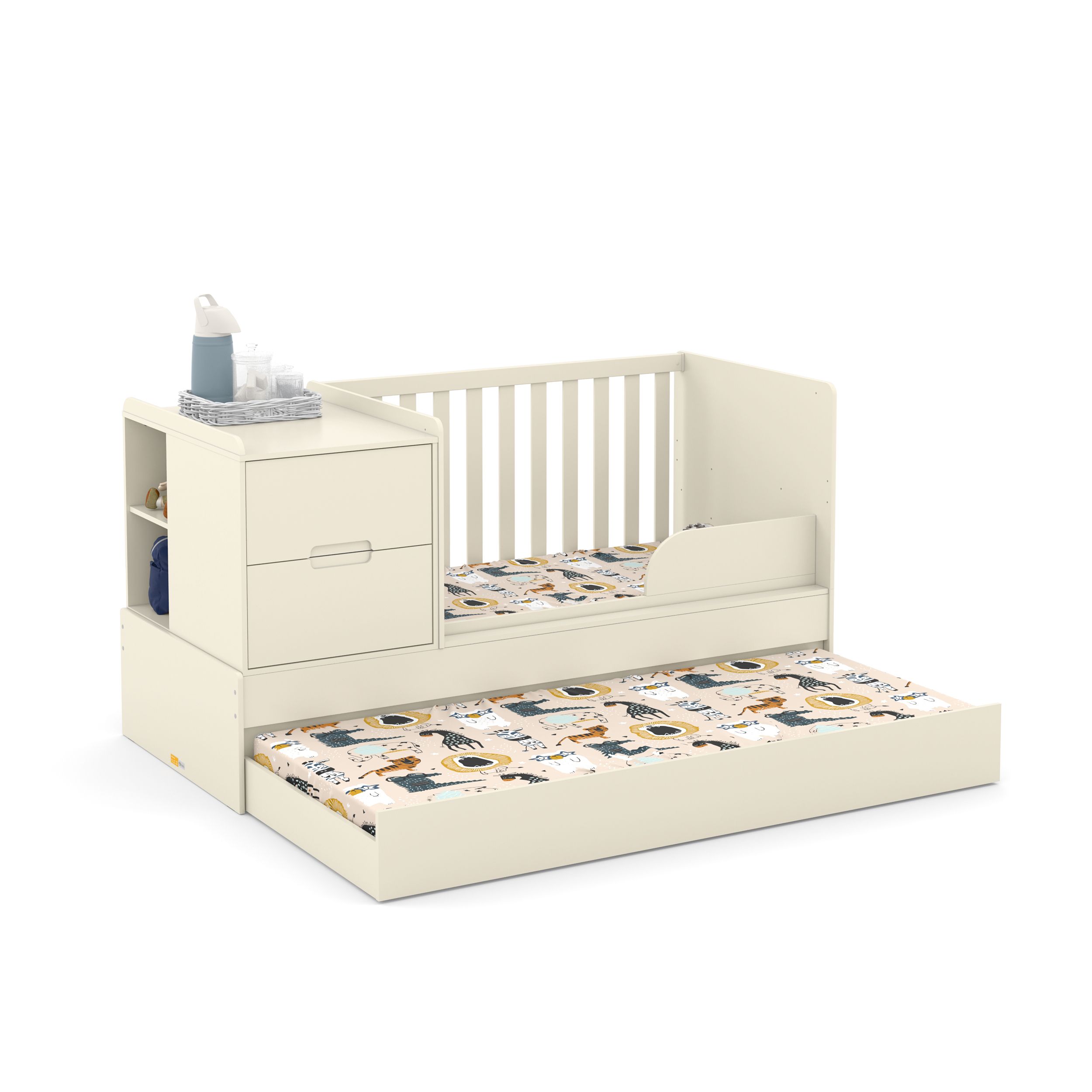 Berço com Trocador Branco Soft Formare - imagem 4