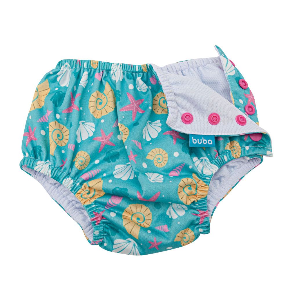 Biquini de Banho com Fralda Reutilizável