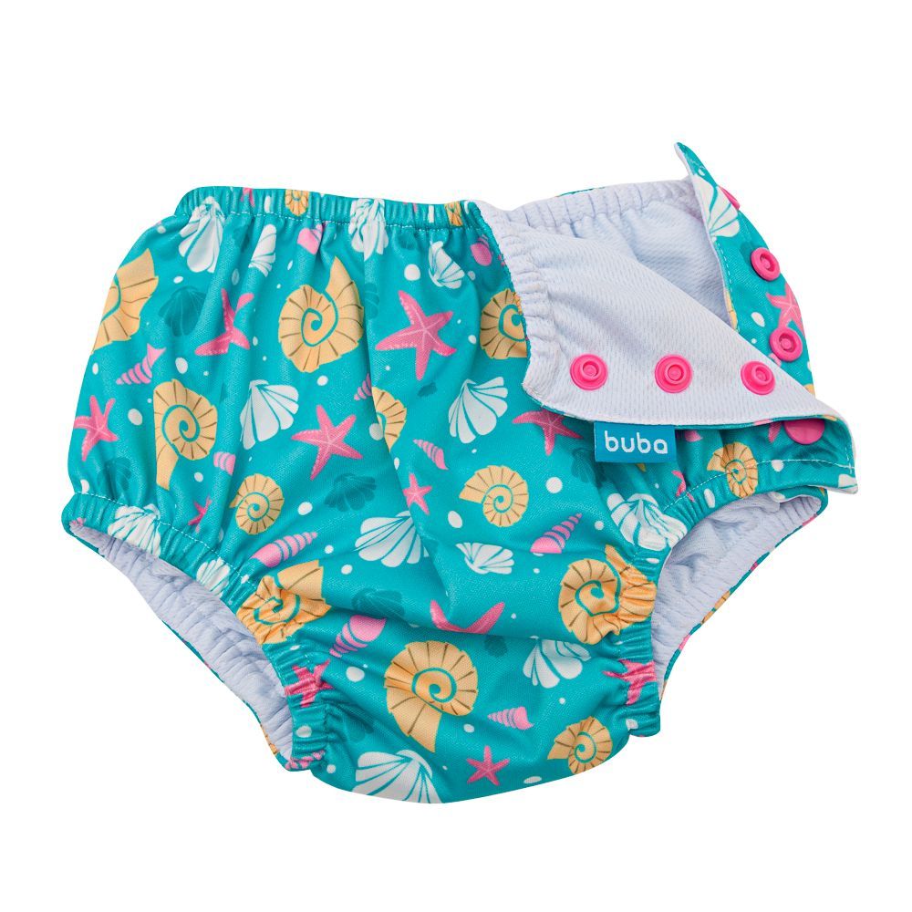 Biquini de Banho com Fralda Reutilizável