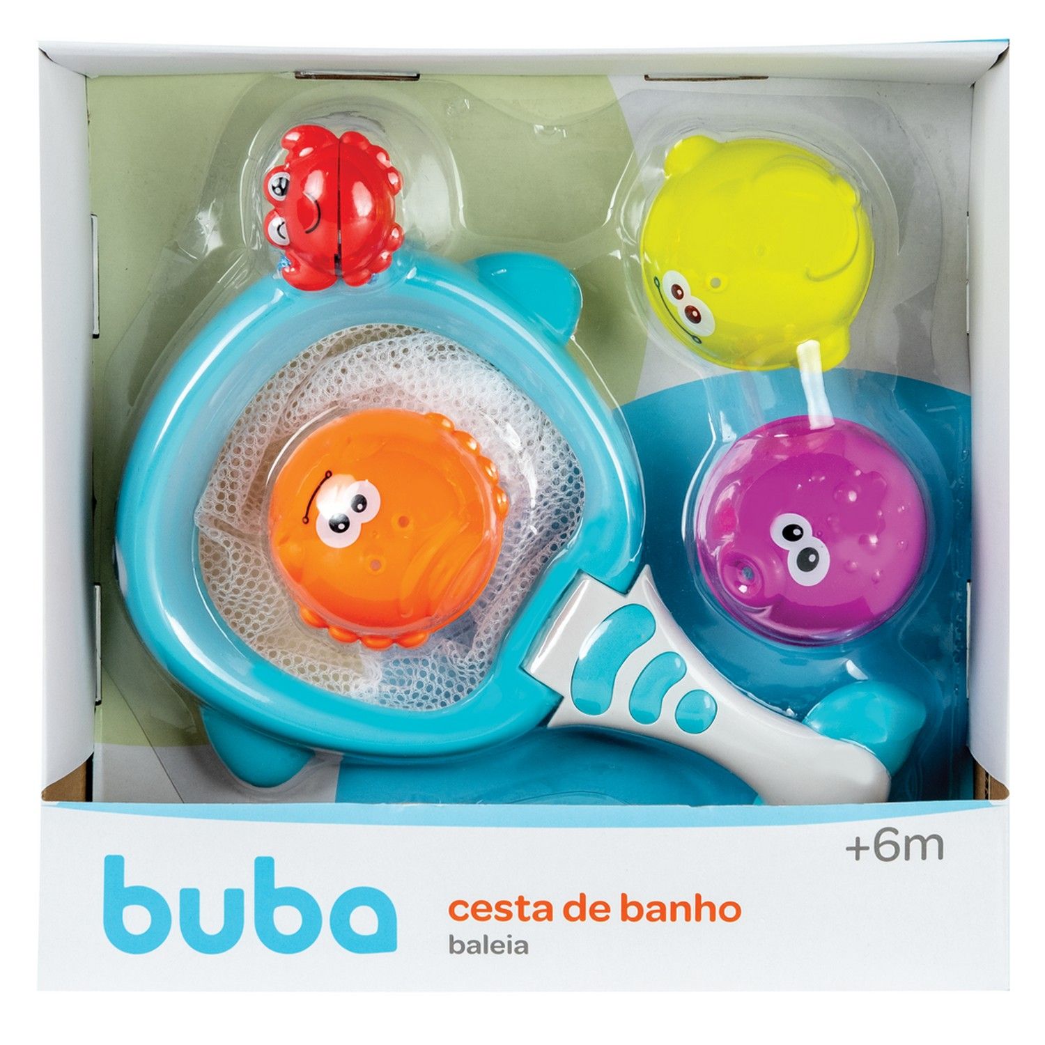 Cesta de Banho Baleia