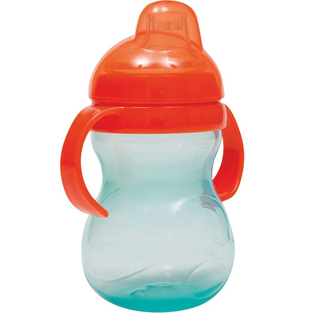 Copo Infantil Com Alça 350 ml Laranja