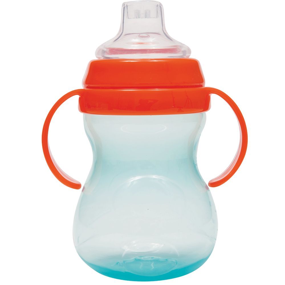 Copo Infantil Com Alça 350 ml Laranja
