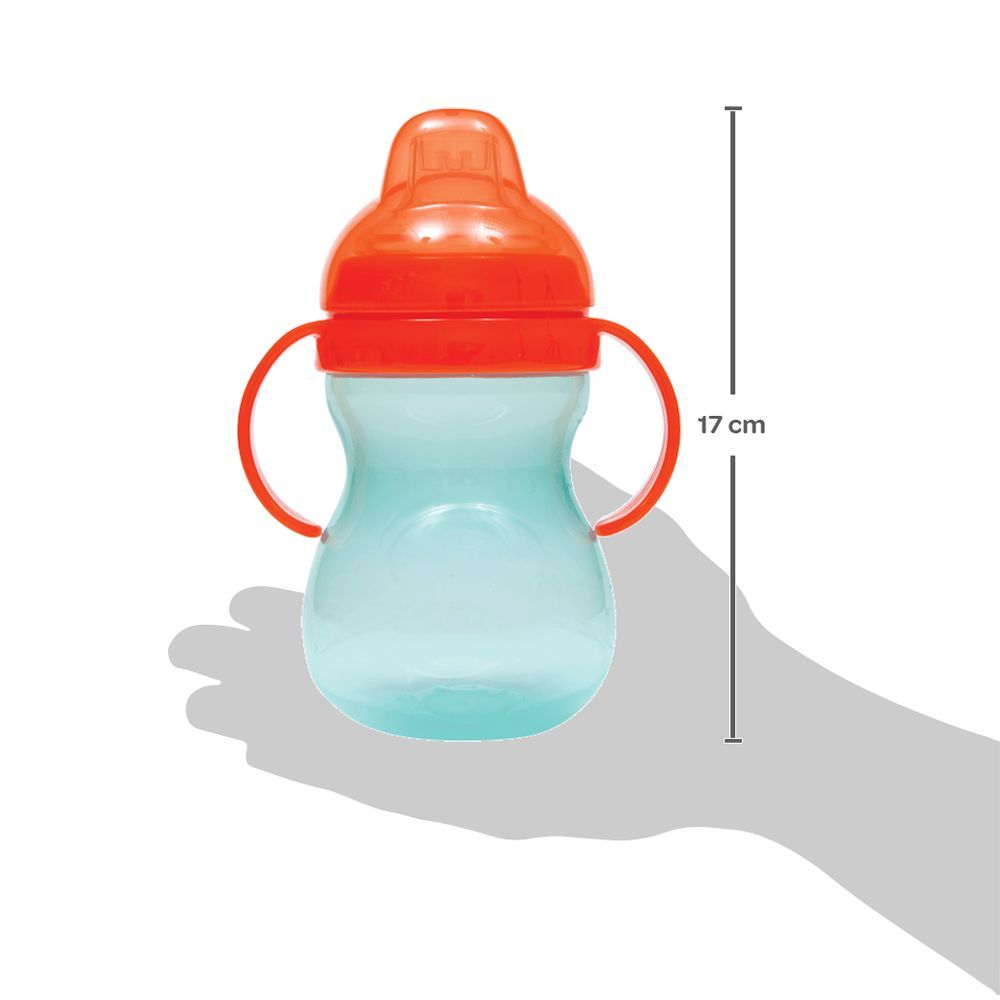 Copo Infantil Com Alça 350 ml Laranja