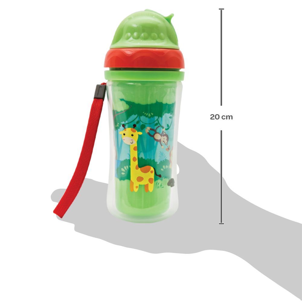 Copo Infantil Parede Dupla Animal Fun