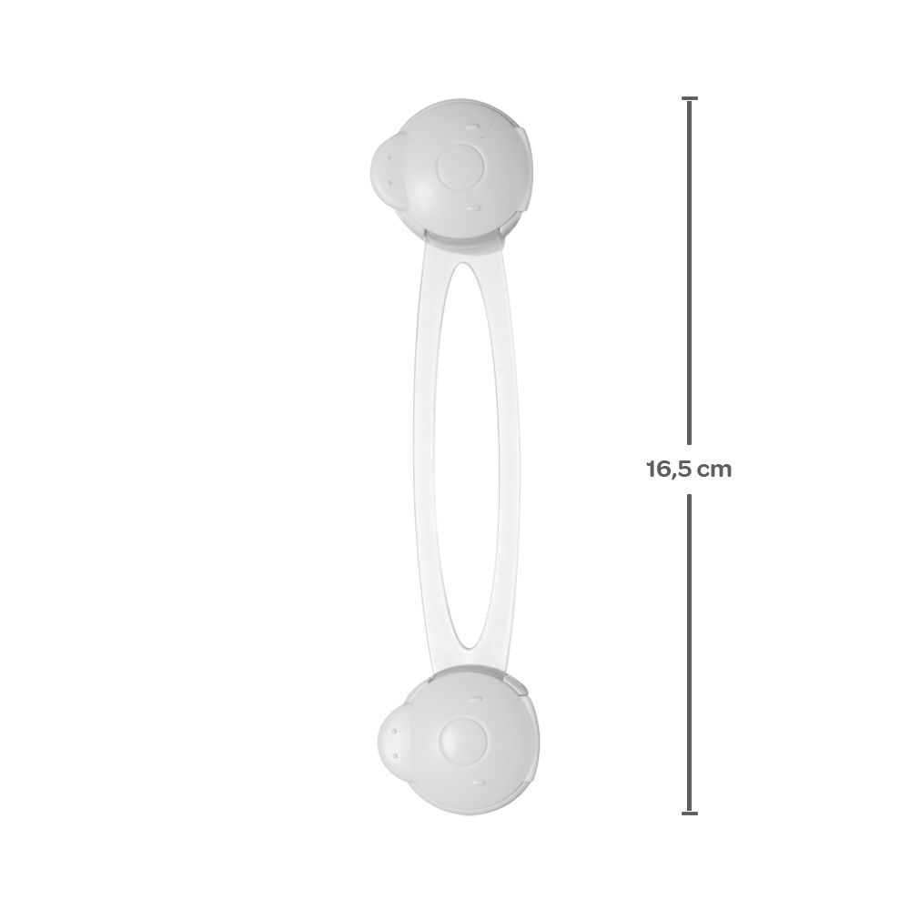 Trava de Segurança para Gavetas e Portas 16cm