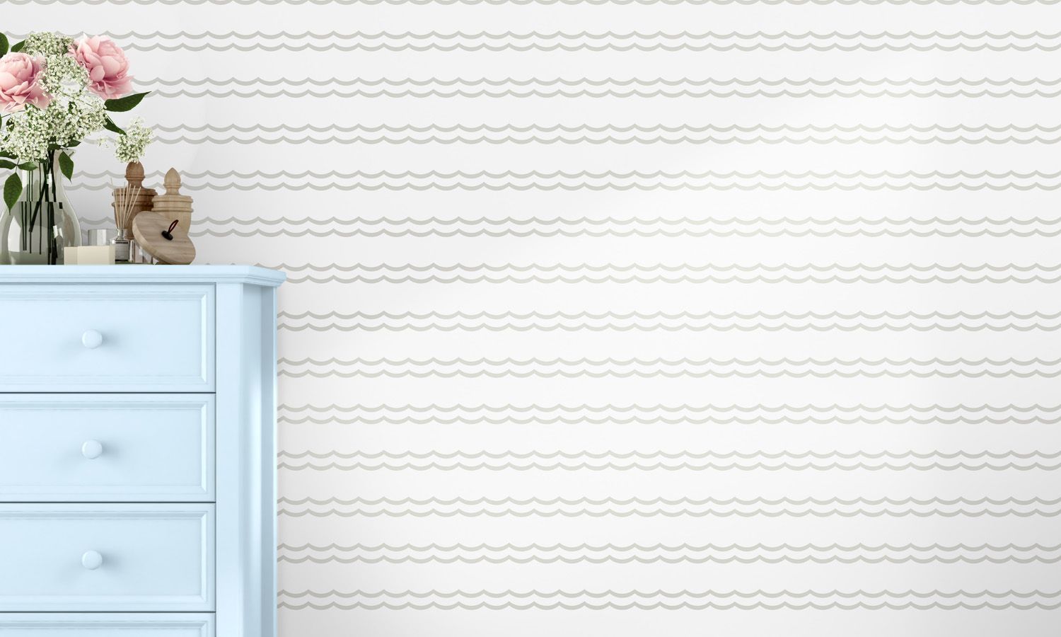 Papel de Parede Ondinhas 3m
