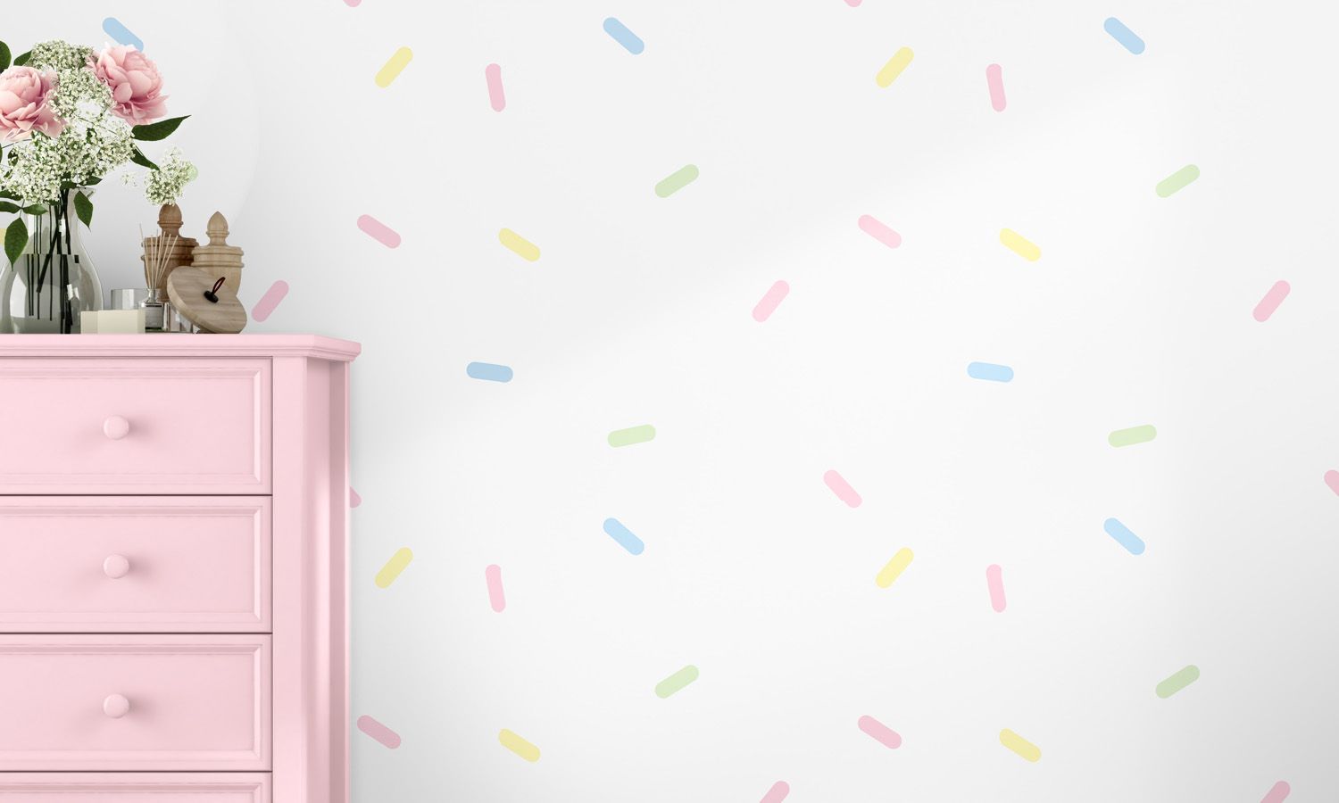 Papel de Parede Granulado Colorido Doce Encanto 3m