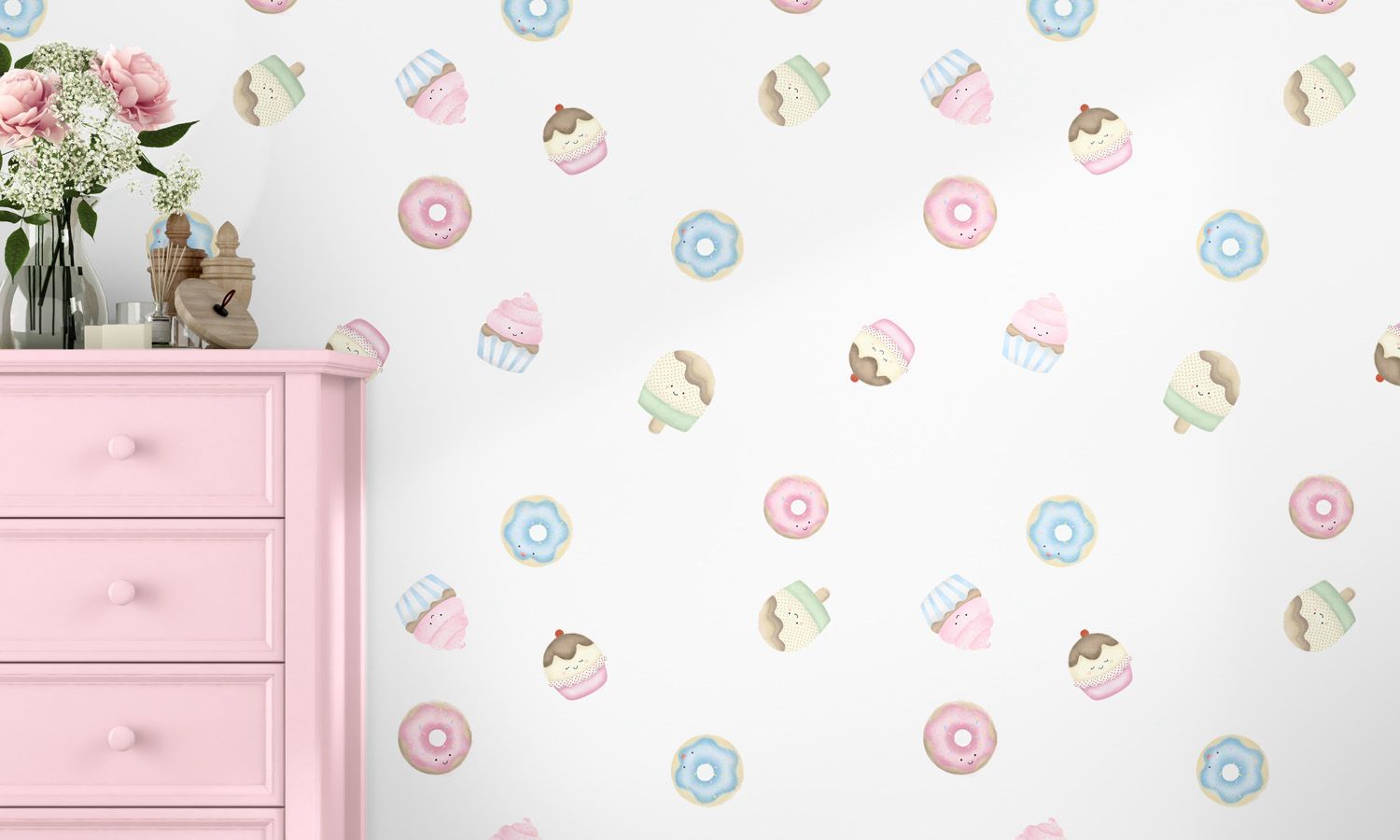 Papel de Parede Doce Encanto 3m