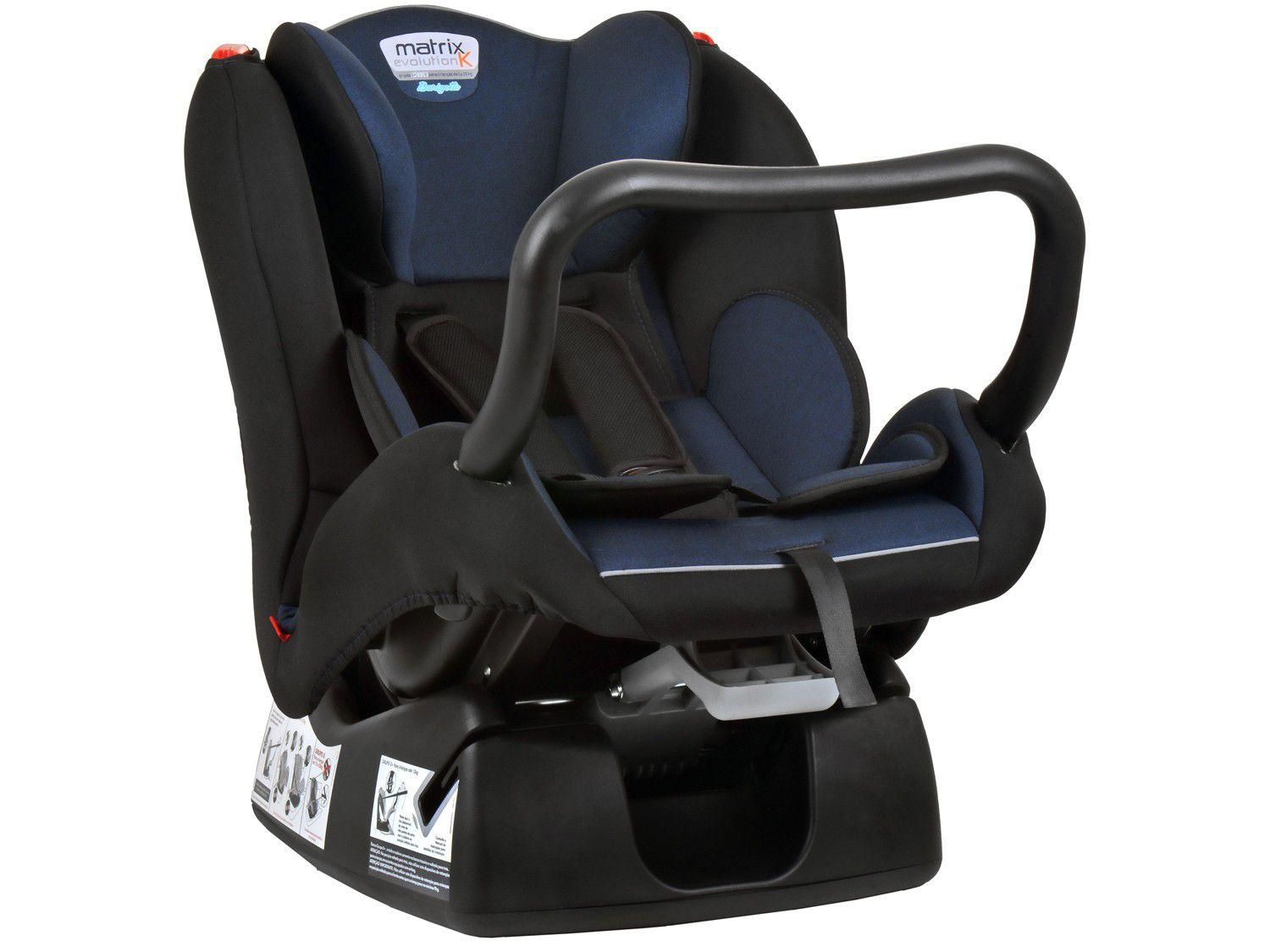 Cadeirinha de Carro Matrix Evolution Mesclado Azul