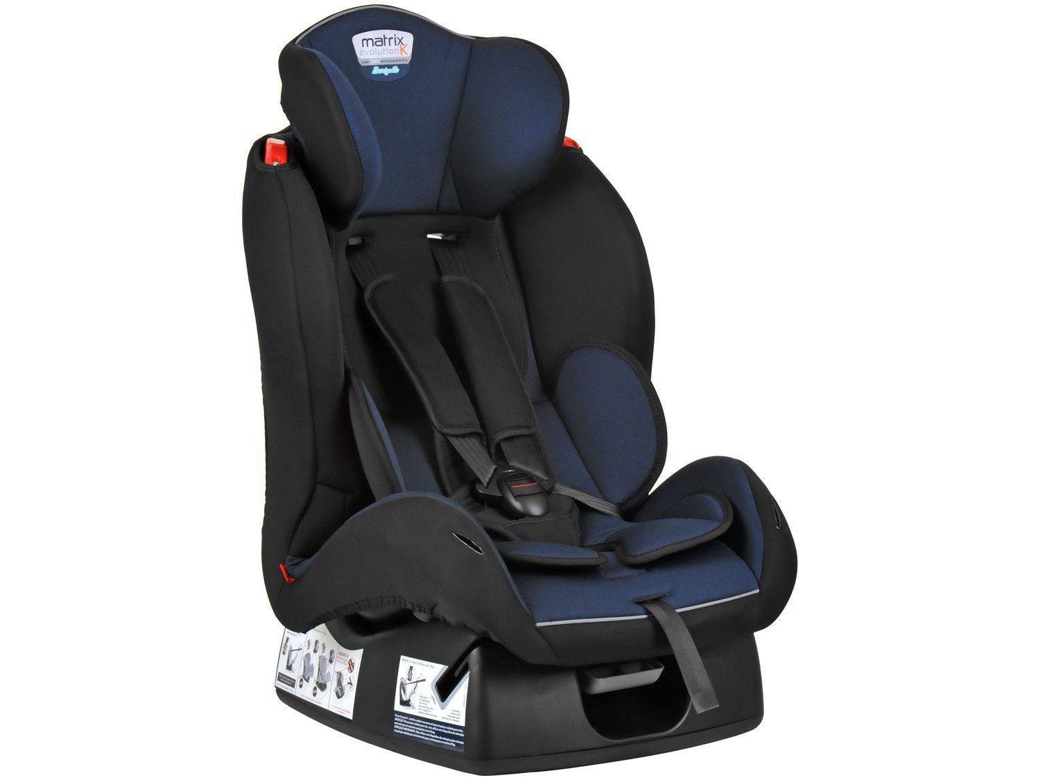 Cadeirinha de Carro Matrix Evolution Mesclado Azul