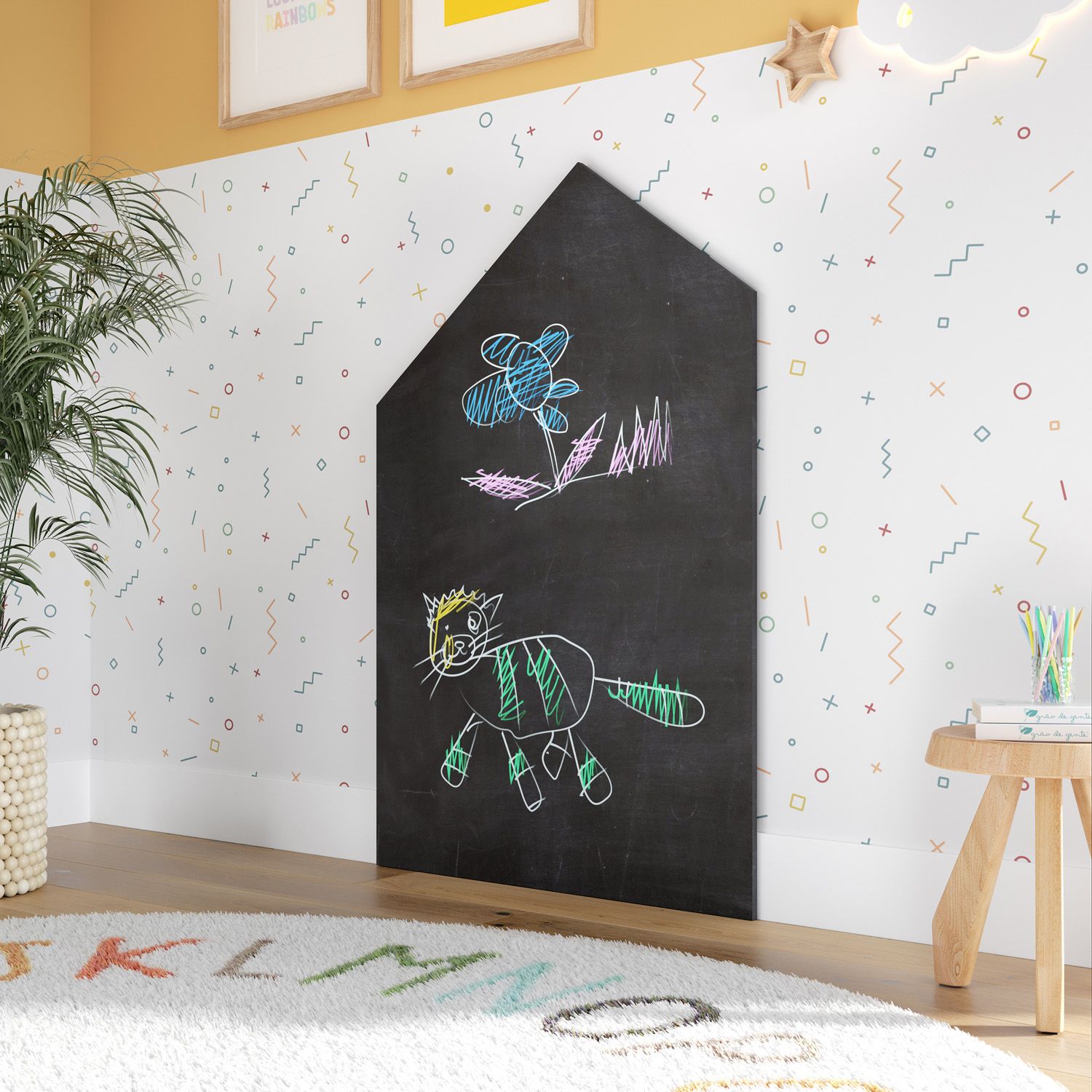 Painel Lousa Grafite Maior Tivoli