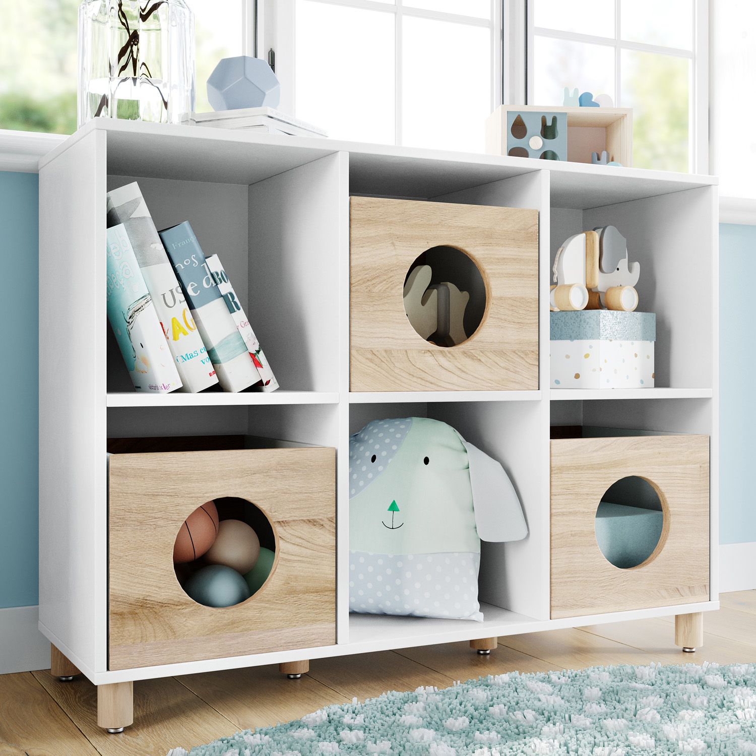 Estante Infantil para Brinquedos Tivoli