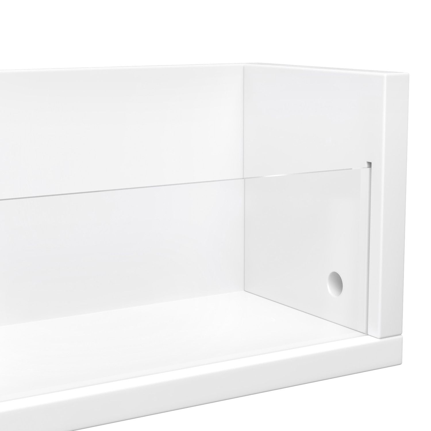 Prateleira Decorativa Branco Tivoli