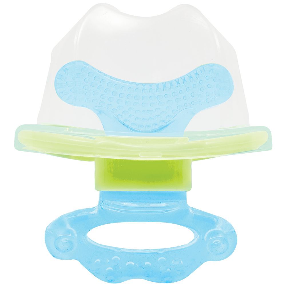 Mordedor com Massageador Azul e Verde