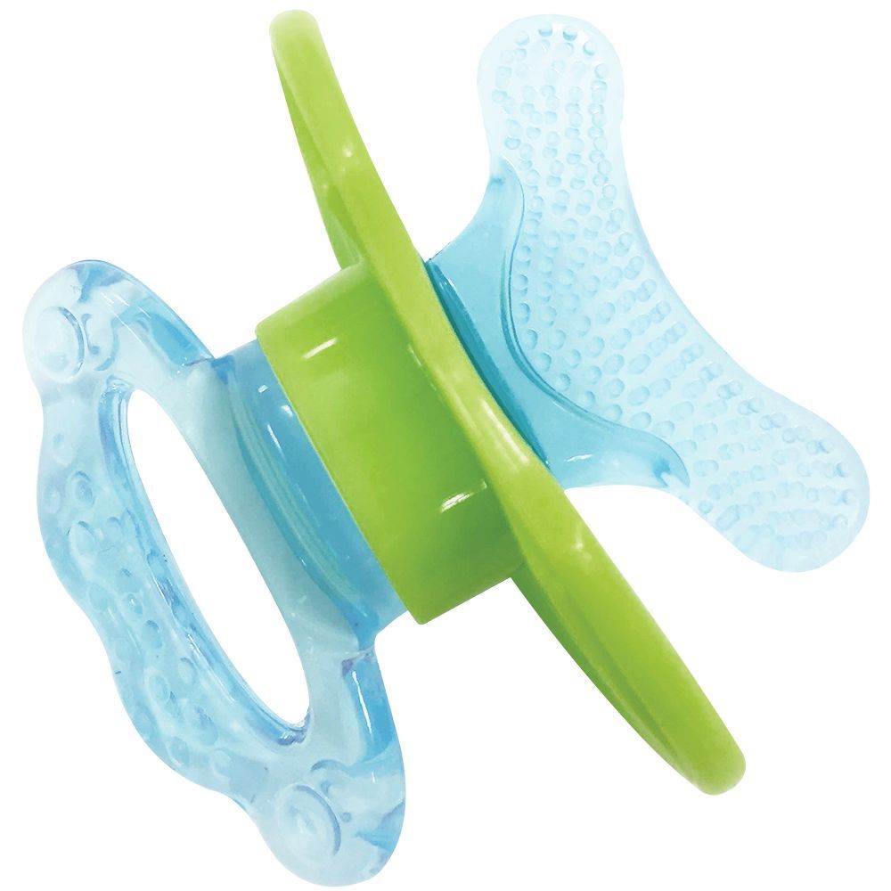 Mordedor com Massageador Azul e Verde
