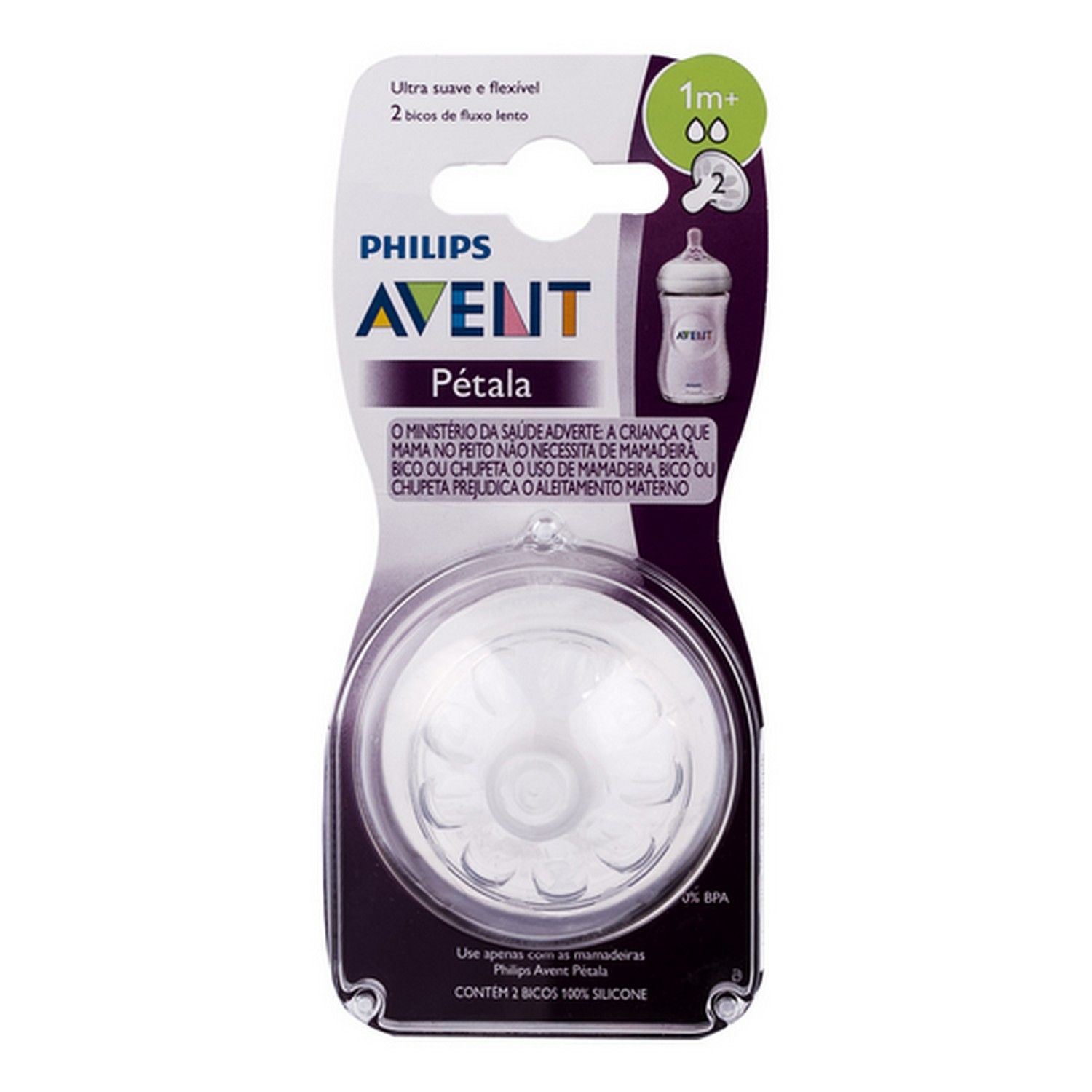 Kit Bico Mamadeira Pétala nº 1