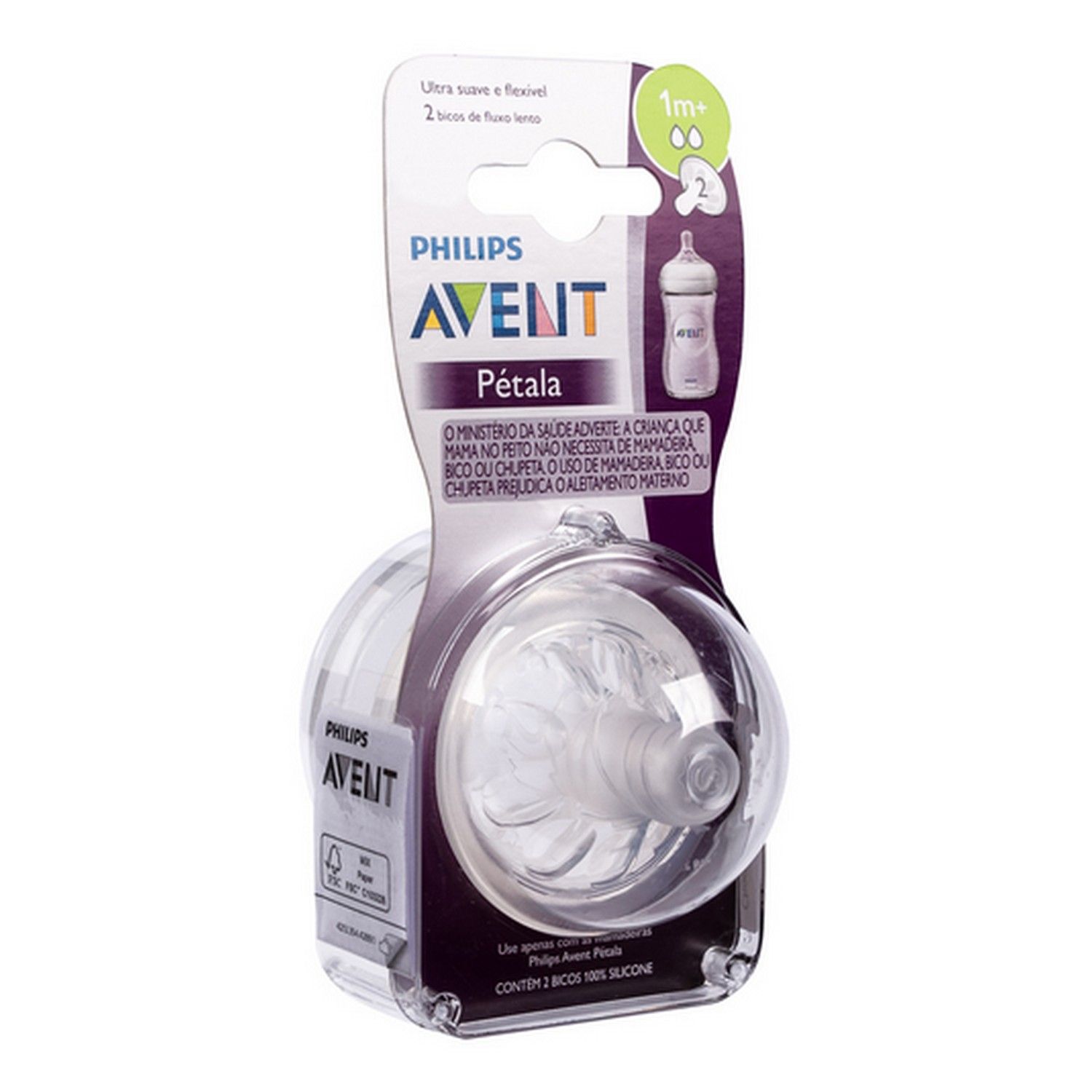 Kit Bico Mamadeira Pétala nº 1