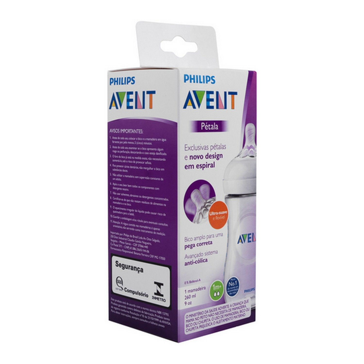 Mamadeira Pétala 260ml