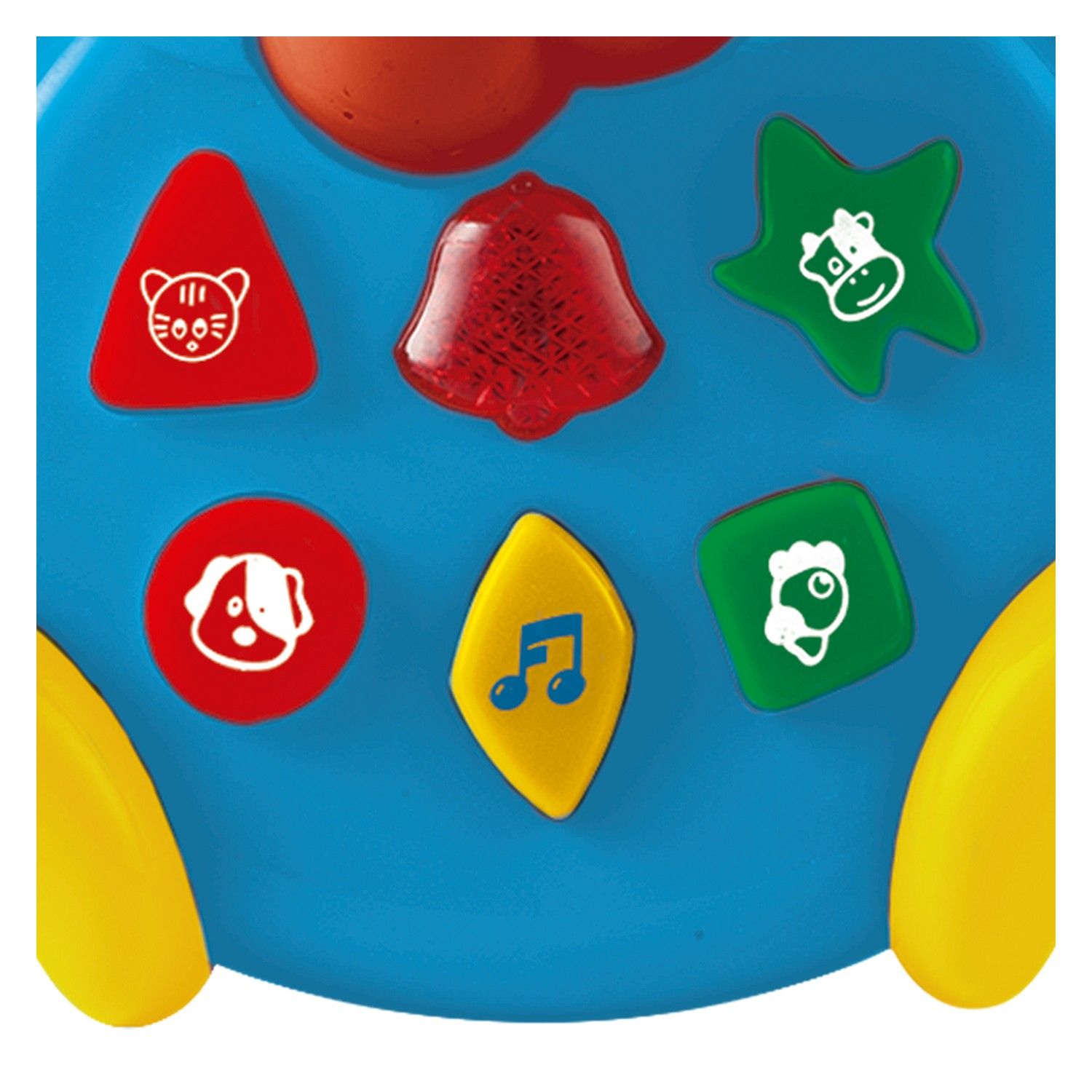 Figura de Atividades Animaizinhos Divertidos Galinha Azul