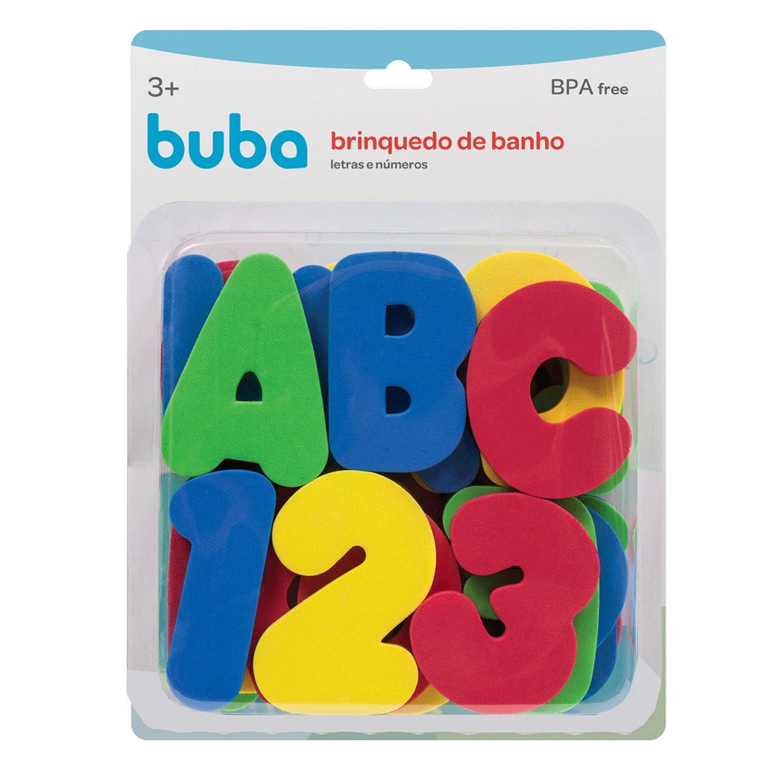 Brinquedo de Banho Letras e Números