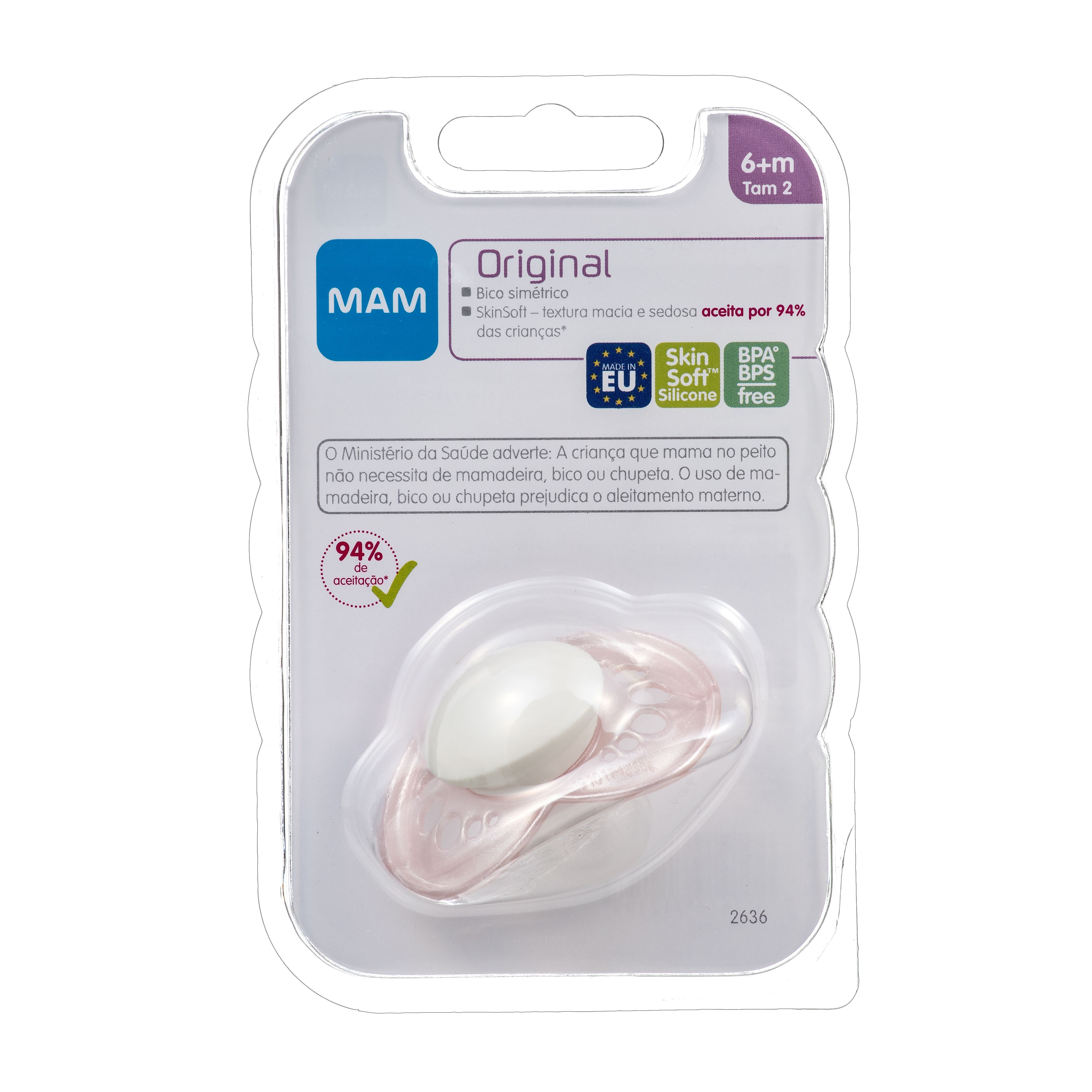 Chupeta Original (6M+) Azul