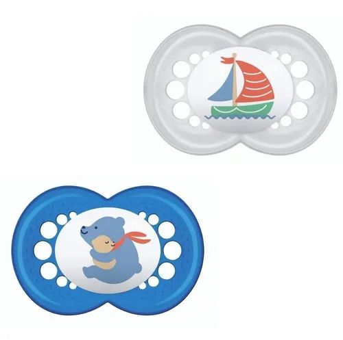 Chupeta Original (6M+) Dupla Azul